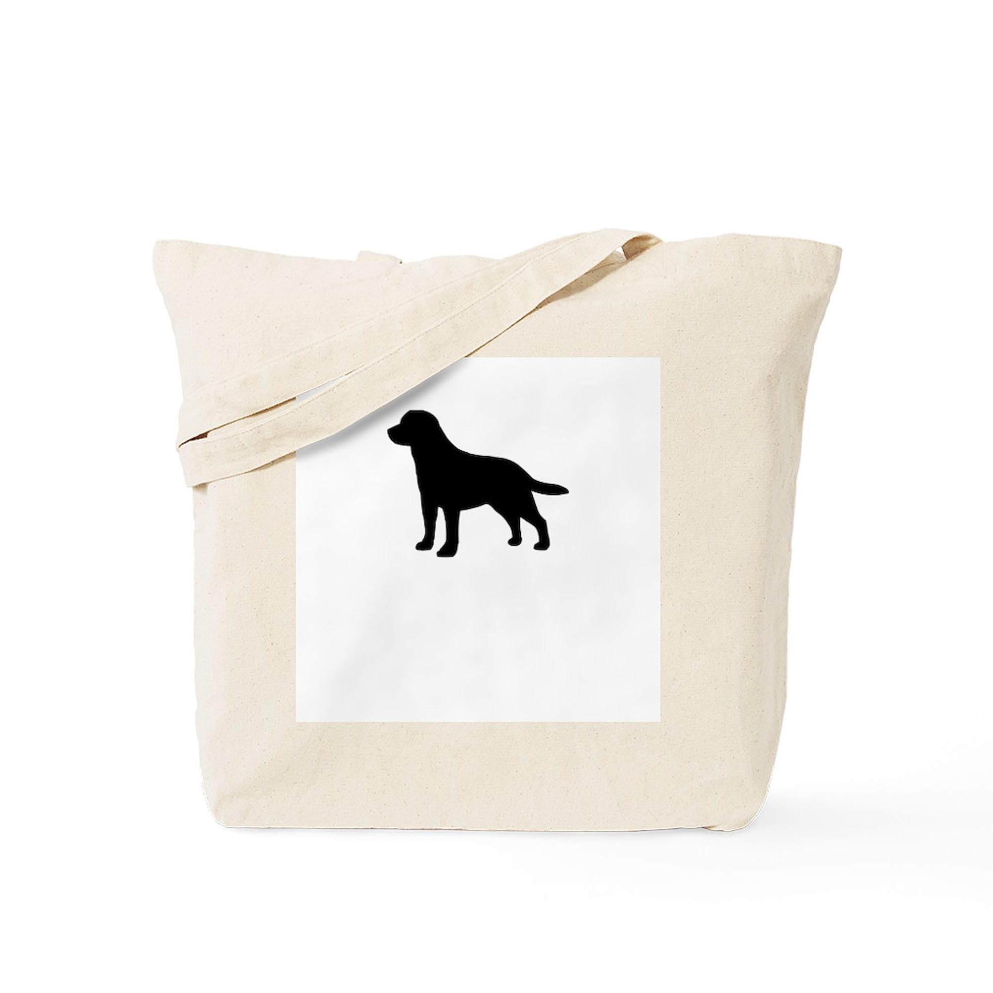 Labrador Retriever Tote Bag - Natural Canvas Reusable Shopping Bag for Groceries, Beach & Everyday Use | Dog Lover Gift
