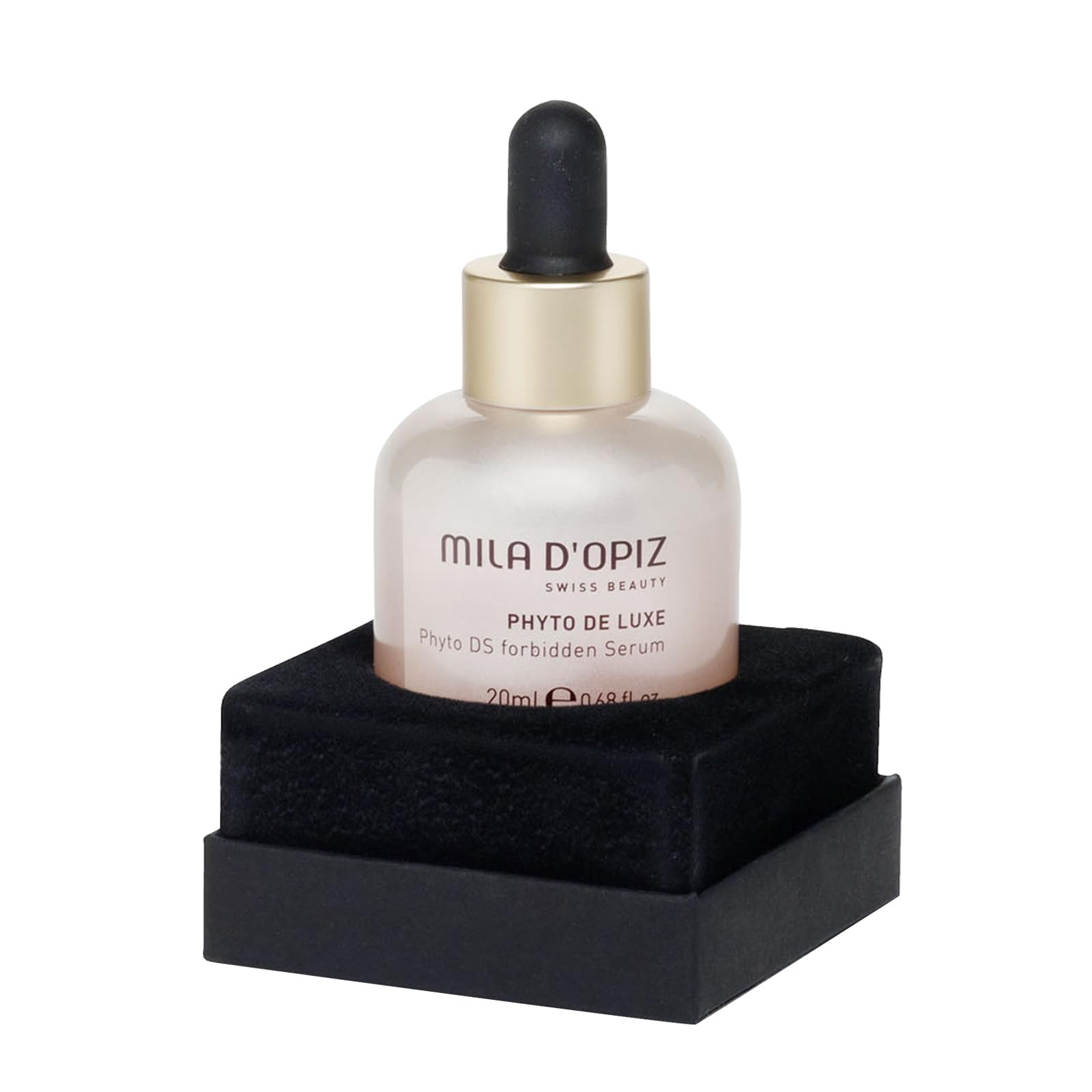 Mila d'Opiz Phyto De Luxe DS Forbidden Serum - Anti-Aging Face Serum with Gold & Silk Extracts for Skin Firming - 0.68 oz - Perfect for Daily Skincare Routine & Nighttime Rejuvenation