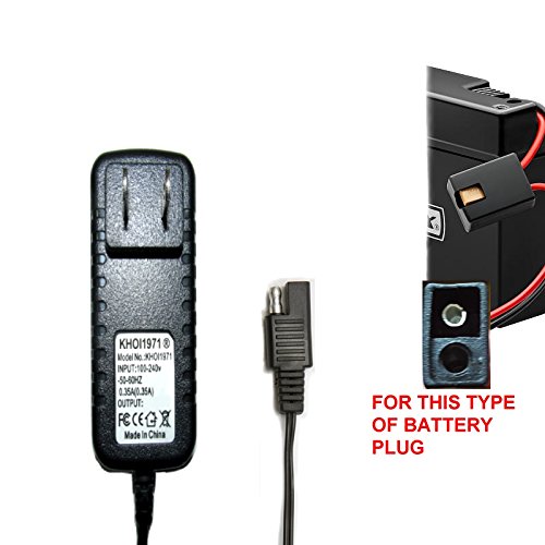 6V Wall Charger AC Adapter for KT1200WM Marvel Avenger Quad Ride-On Toy - Replacement Battery Charger (Not by Marvel) | Perfect for Kids' Electric Cars & Power Wheels