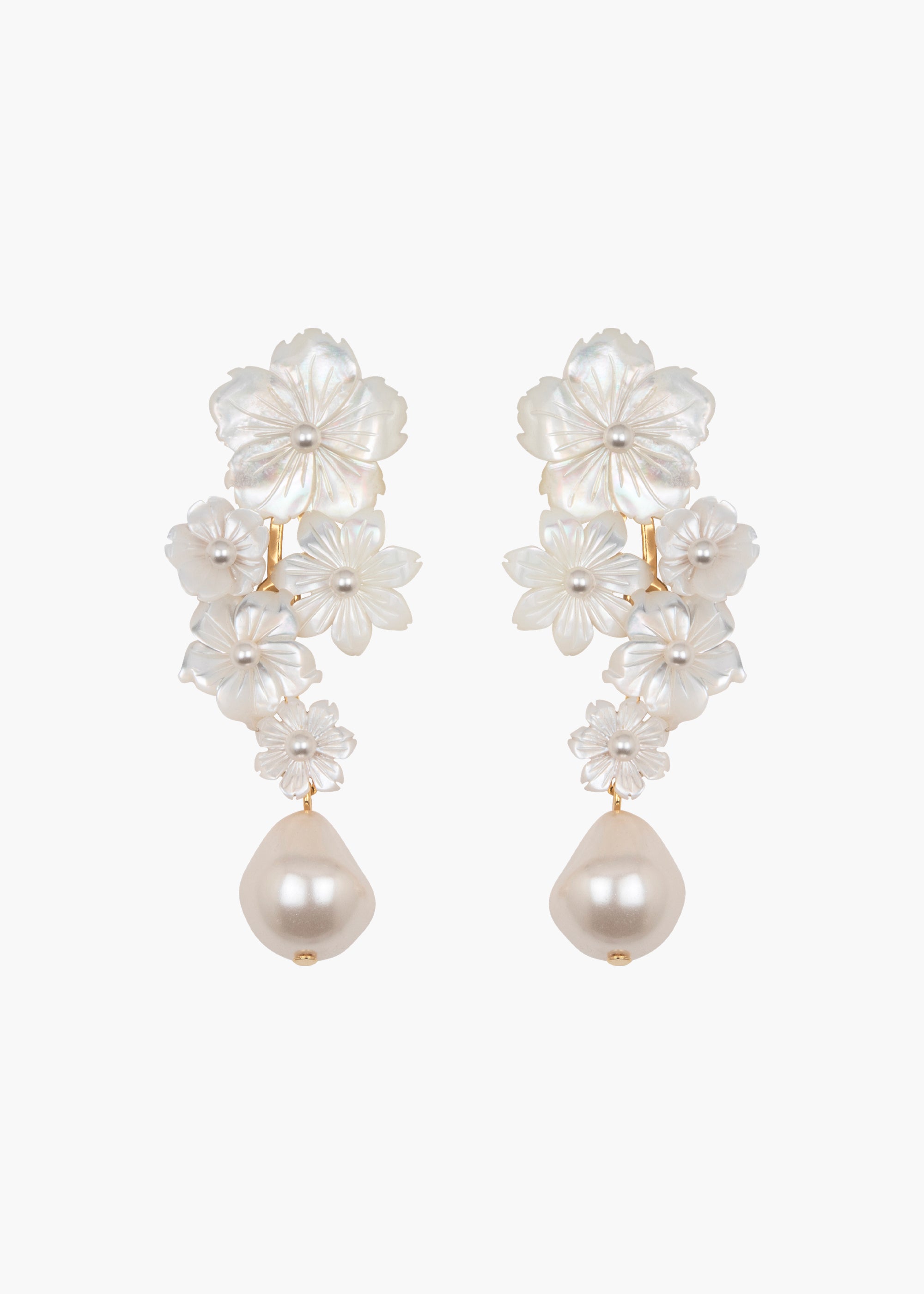 Elegant Makenzie Mother of Pearl Earrings for Women - Perfect for Weddings, Parties & Everyday Wear