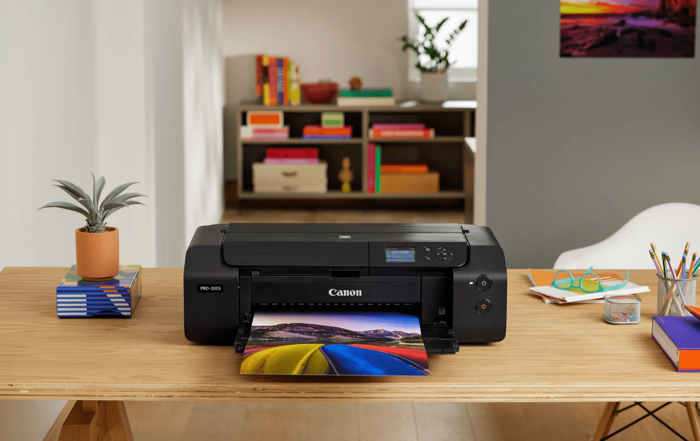 Canon PIXMA PRO-200S Professional Inkjet Photo Printer | High-Quality Printing for Photographers & Artists | Perfect for Home Studios & Office Use