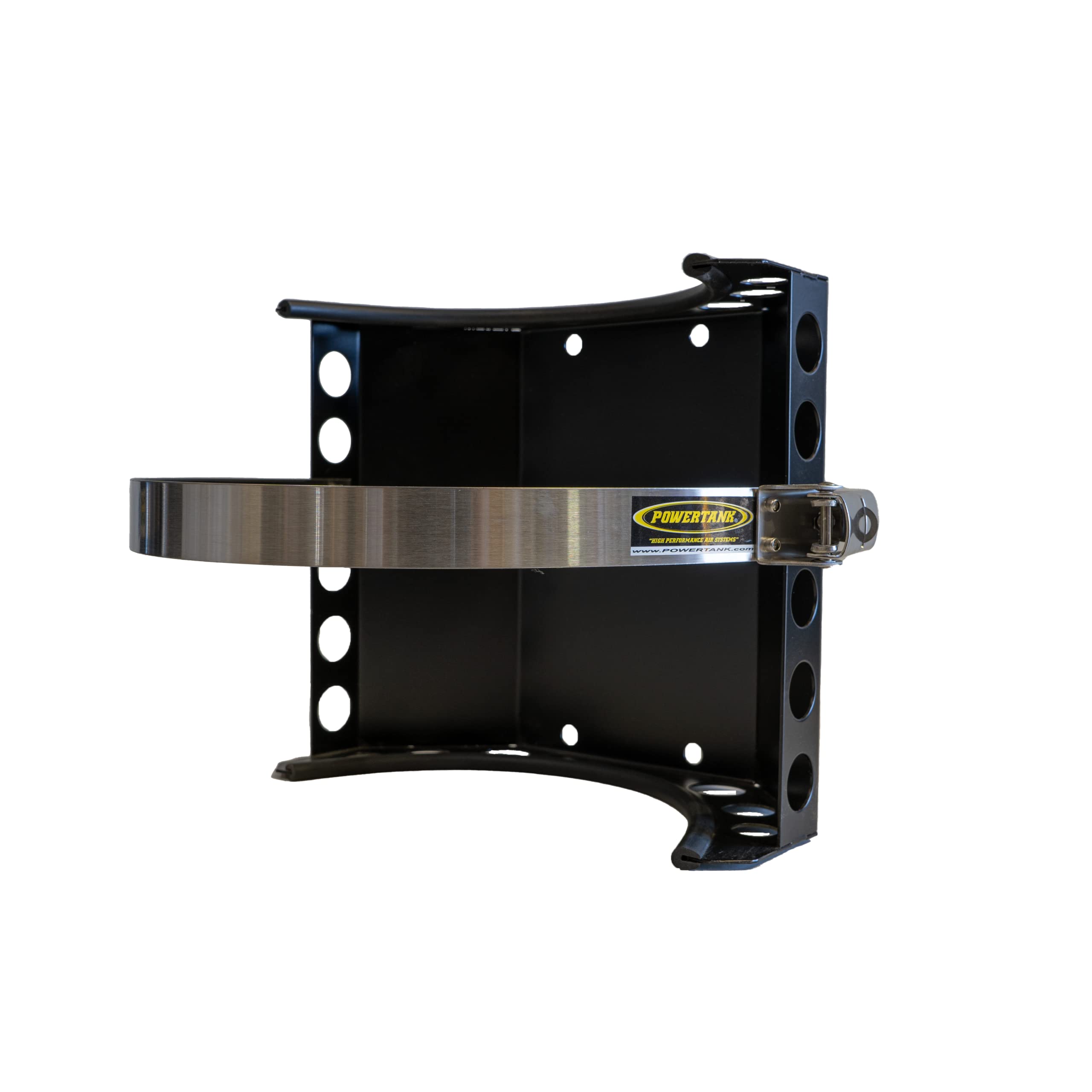 10 lb Aluminum Worthington Propane Tank Mounting Bracket - Heavy Duty Truck Bed, Car, RV & Boat Accessory for Secure Fuel Storage & Outdoor Adventures