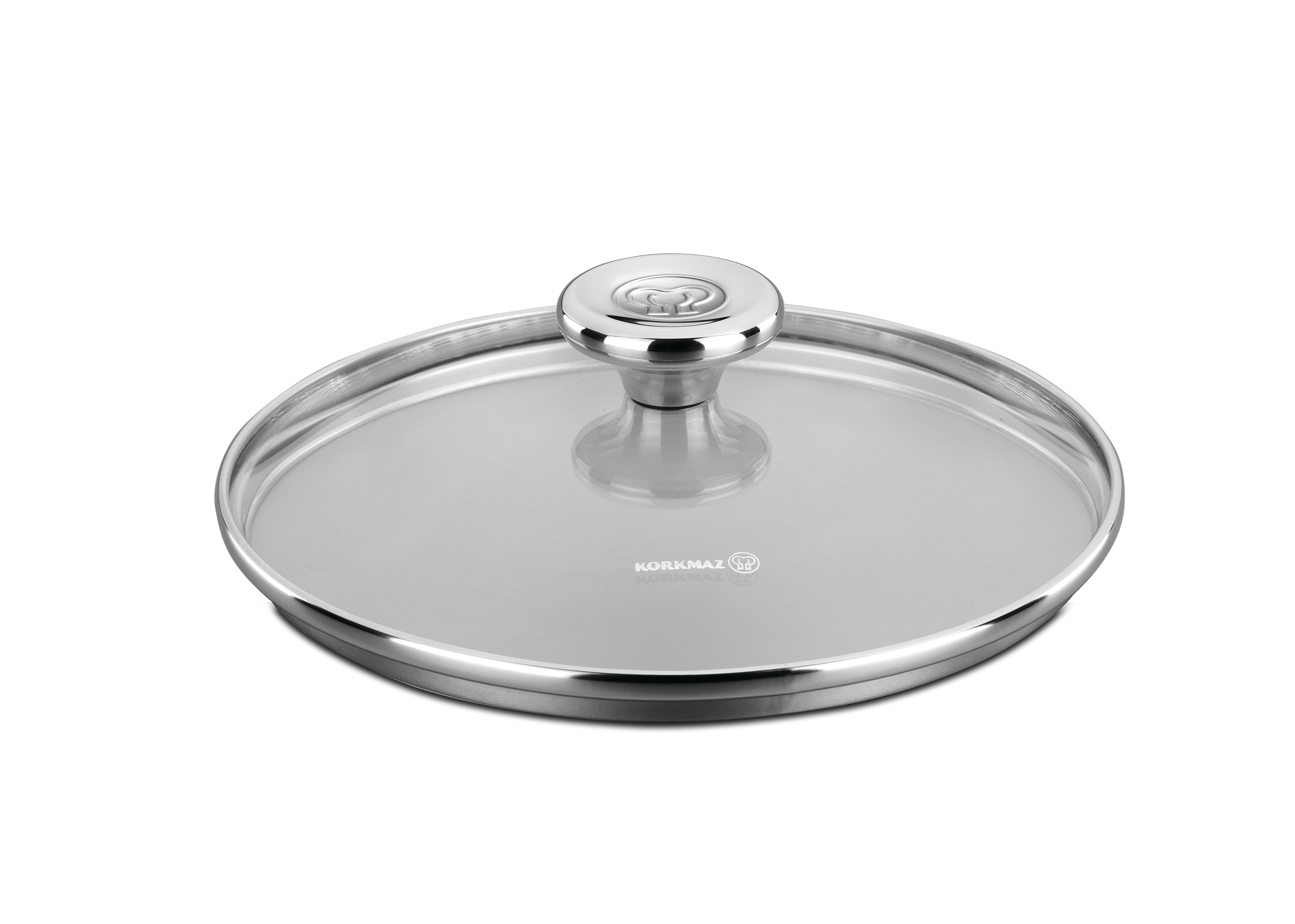 5.5-Inch Stainless Steel Pot Lid - Durable & Heat-Resistant Cookware Cover for Saucepan, Frying Pan - Perfect for Cooking, Baking & Kitchen Use