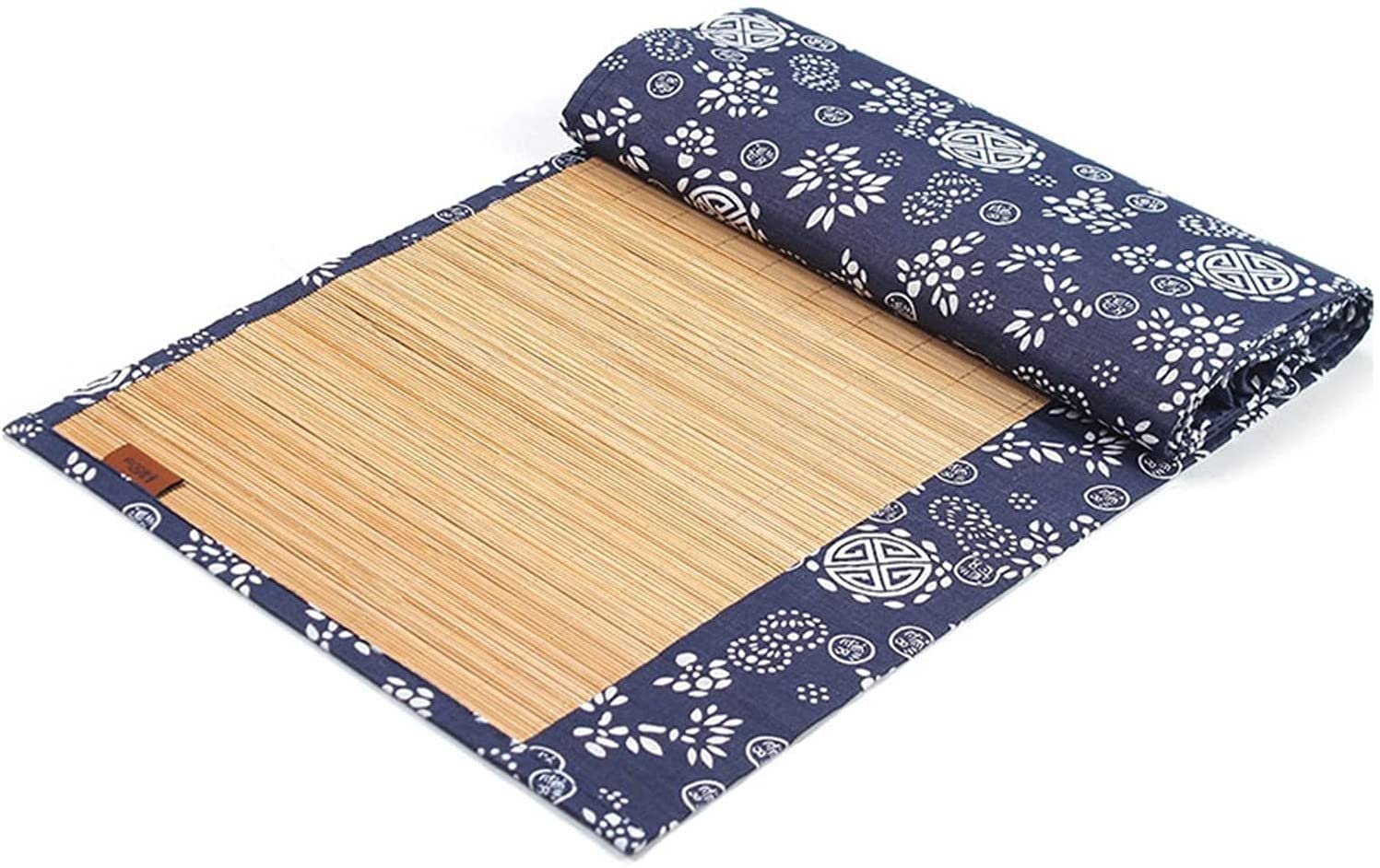 Natural Bamboo Tablecloth - Hand-Woven Linen Table Runner for Kung Fu Tea Ceremony, Farmhouse Dining Decor & Tea Set Accessories | Perfect for Zen Tea Parties, Rustic Weddings & Asian-Inspired Home Decor