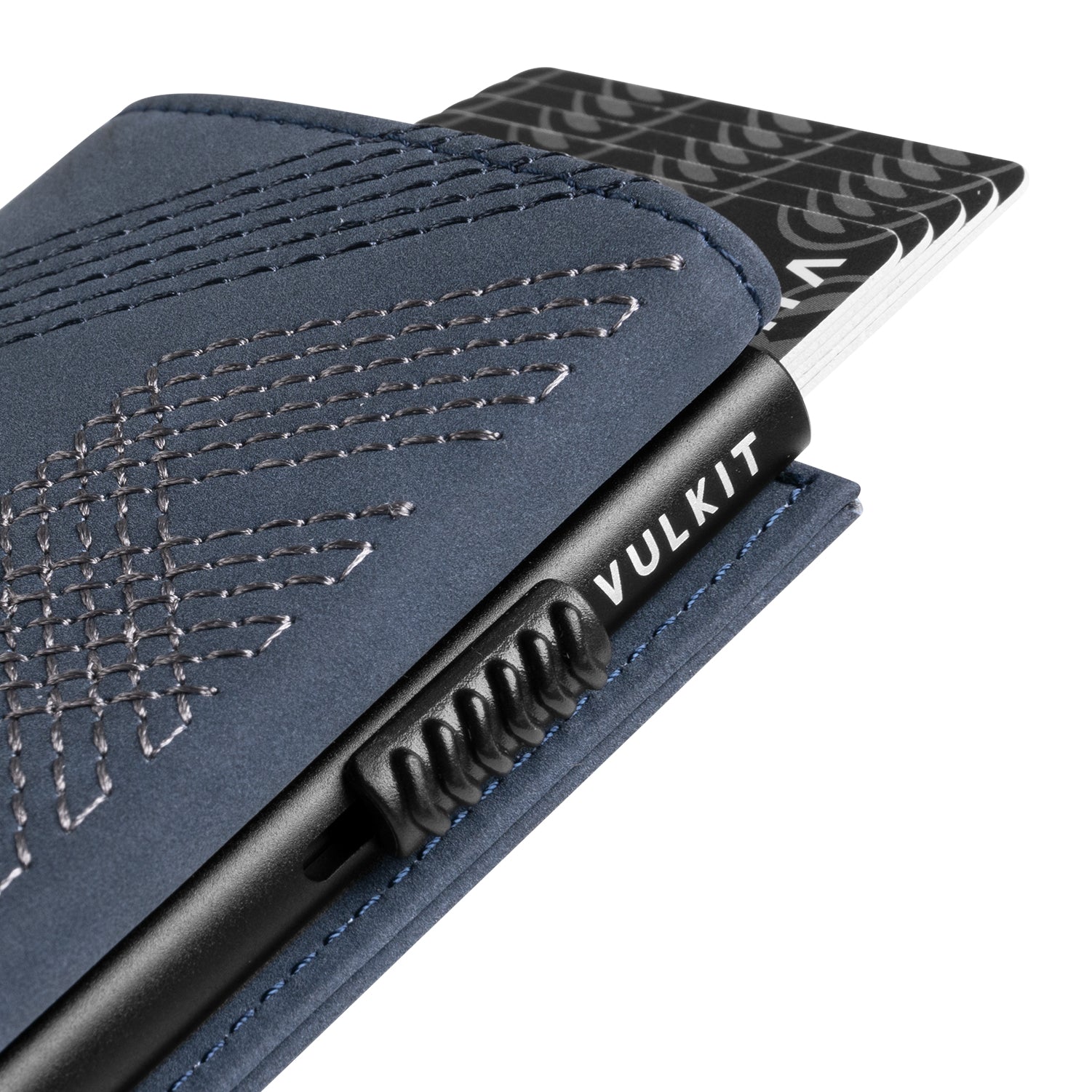 VC302 Limited Edition Numbered Tri-Fold Wallet with Side Slider & Magnetic Closure - Perfect for Everyday Carry, Travel & Business (Men's RFID Blocking Leather Wallet)