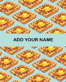 Waffle Personalized