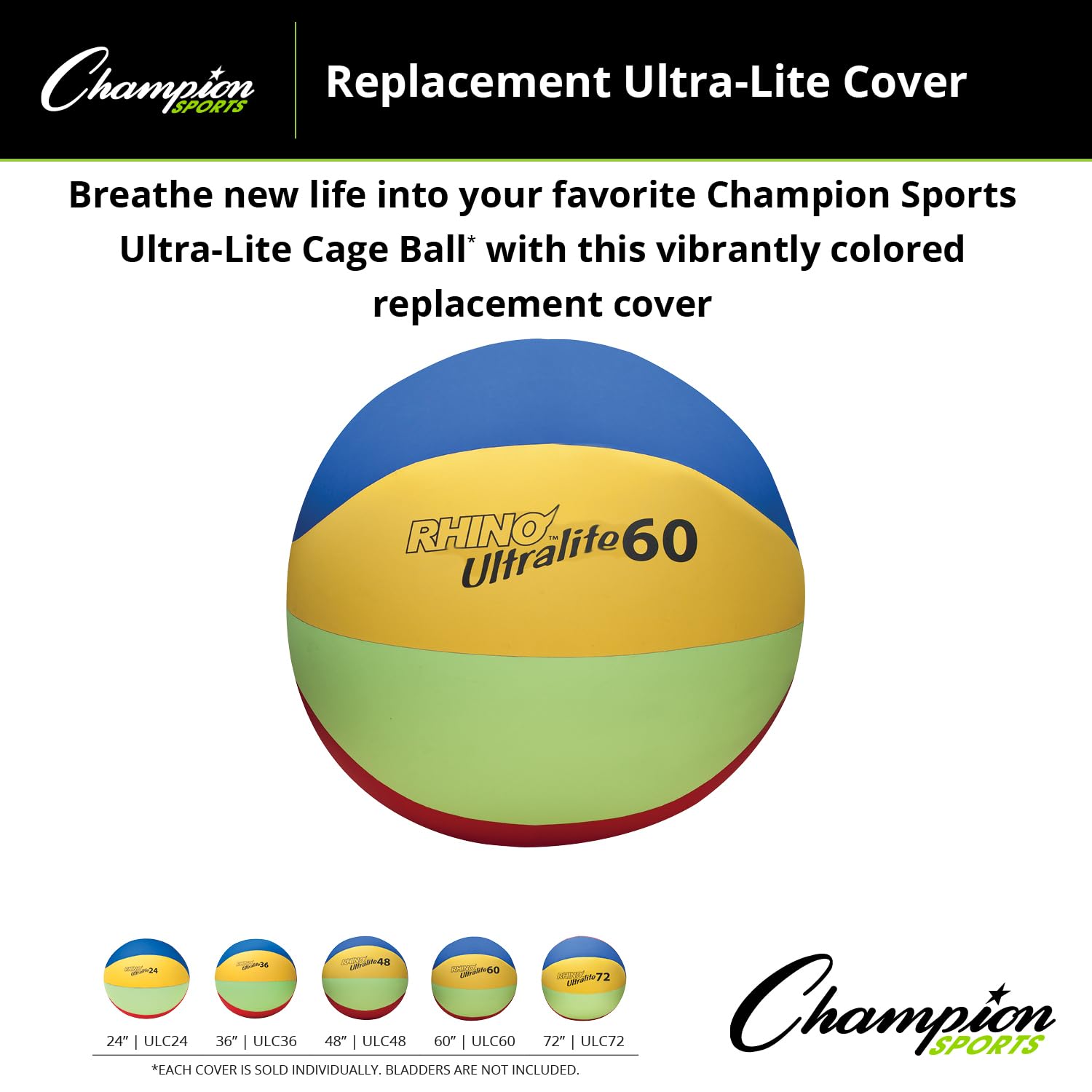 Champion Sports Replacement Ultra Lite Cover - Lightweight Durable Baseball Softball Batting Cage Netting for Training & Practice