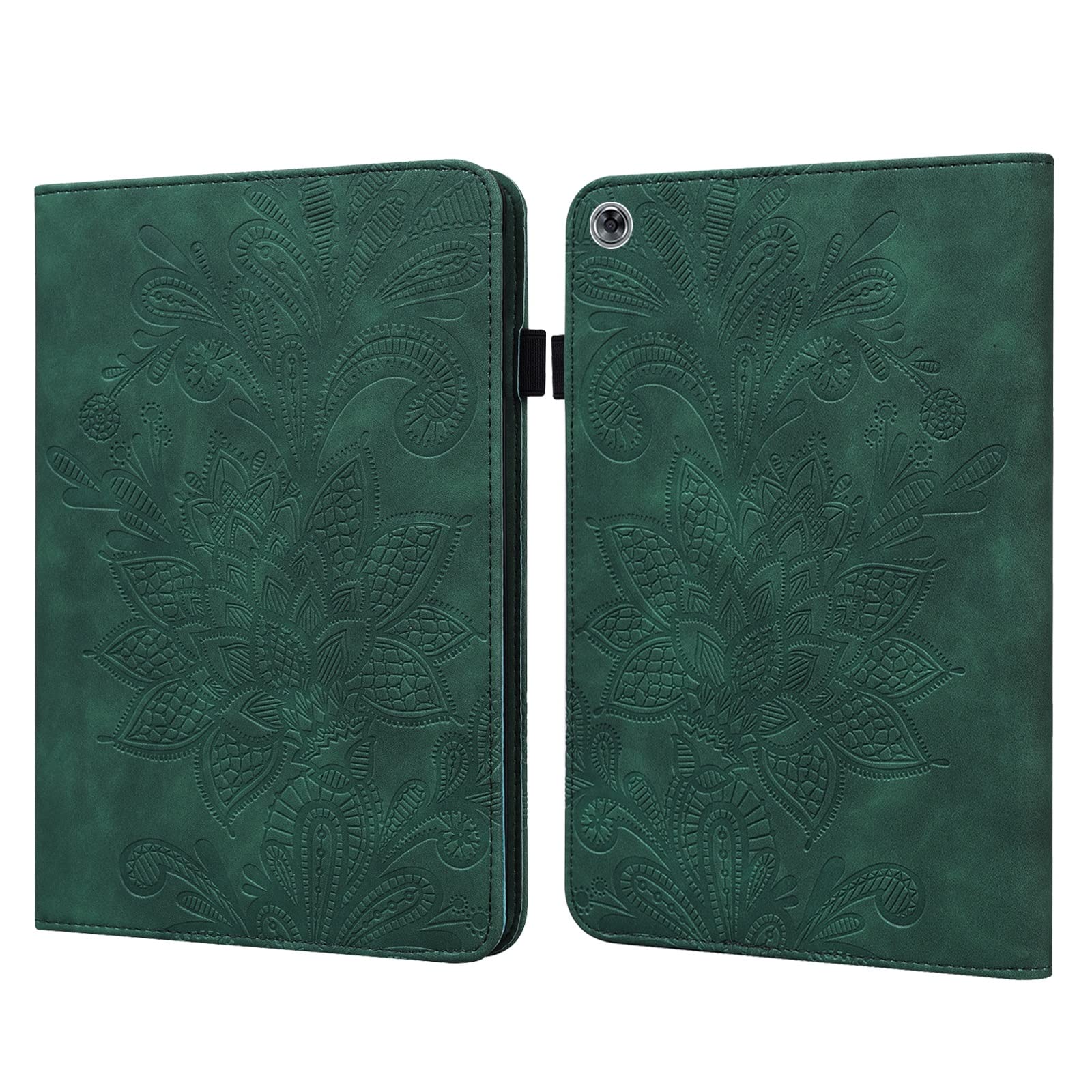 Premium PU Leather Tablet Case for Huawei MediaPad M5 Lite 10.1 Inch - Shockproof Flip Stand Cover with Card Slot & Bracket, Perfect for Work, Travel & Home Use