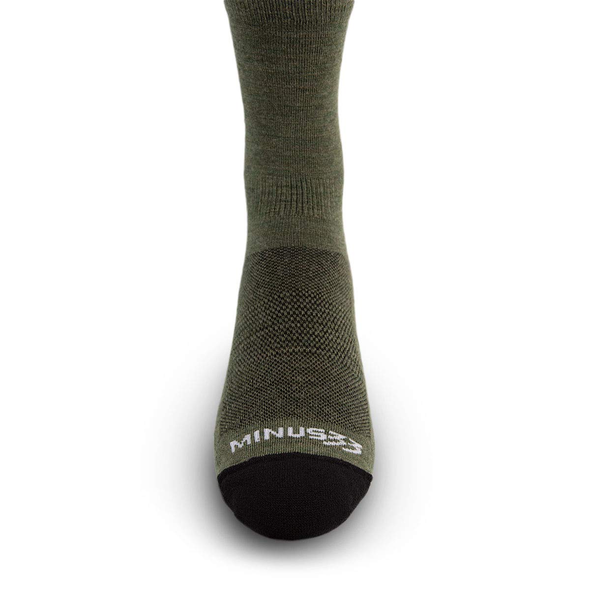 Premium USA Made Merino Wool Hiking Crew Socks - Mountain Heritage Collection - Perfect for Outdoor Adventures, Camping & Trail Running
