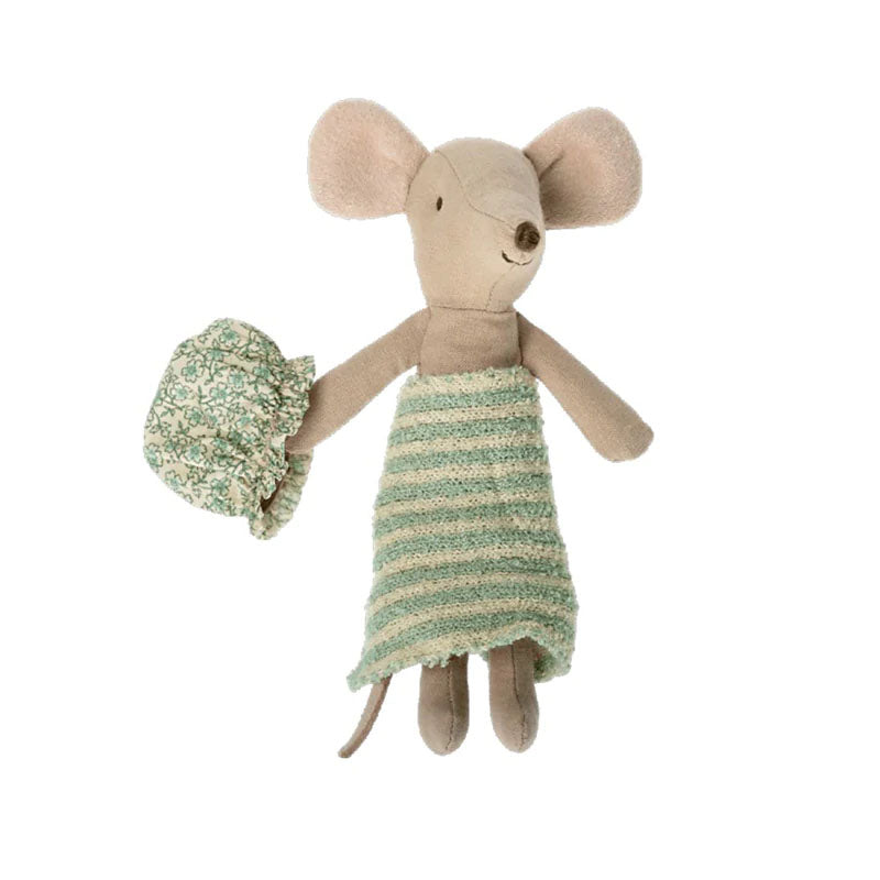 Maileg Wellness Mouse Big Sister - Adorable Plush Toy for Kids, Perfect for Playtime, Bedtime & Gifting | Soft & Cuddly Companion for Children's Comfort & Imagination