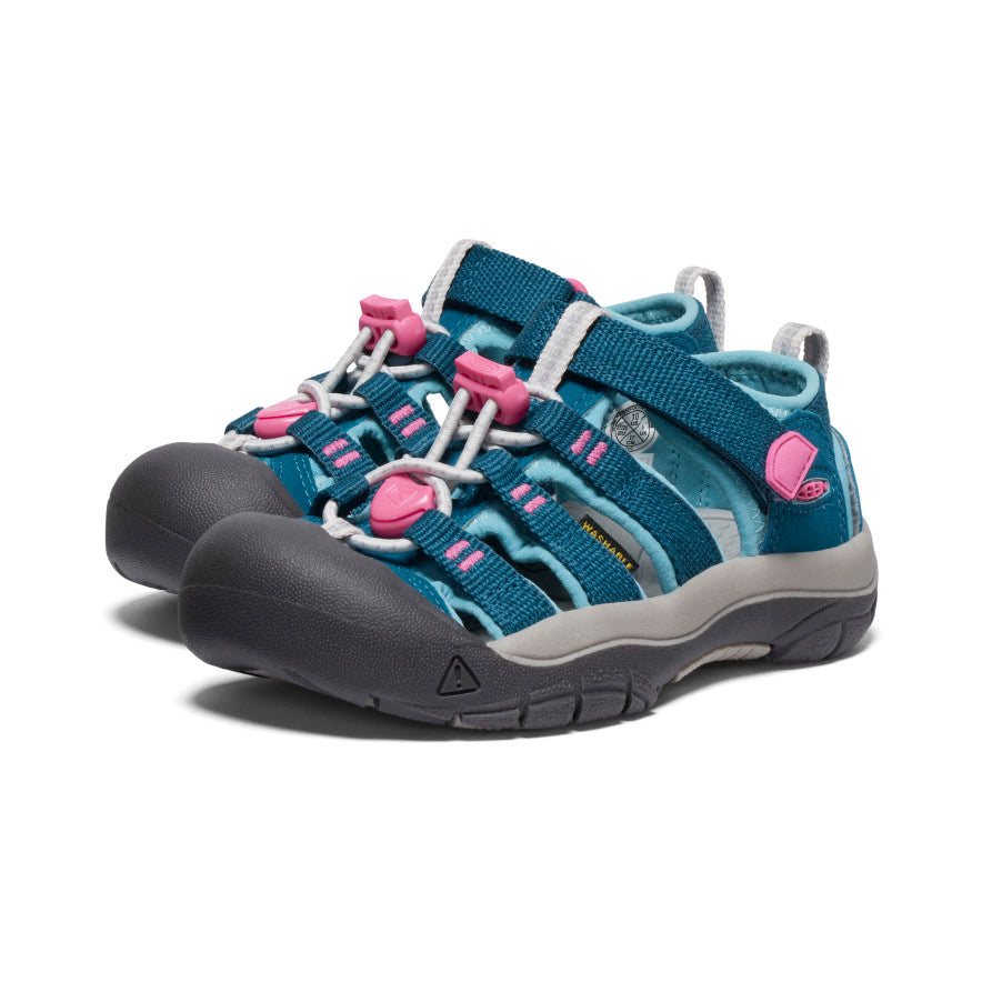 Newport H2 Kids' Sandals - Comfortable & Stylish Legion Blue/Hot Pink Water Shoes for Beach, Pool & Outdoor Play