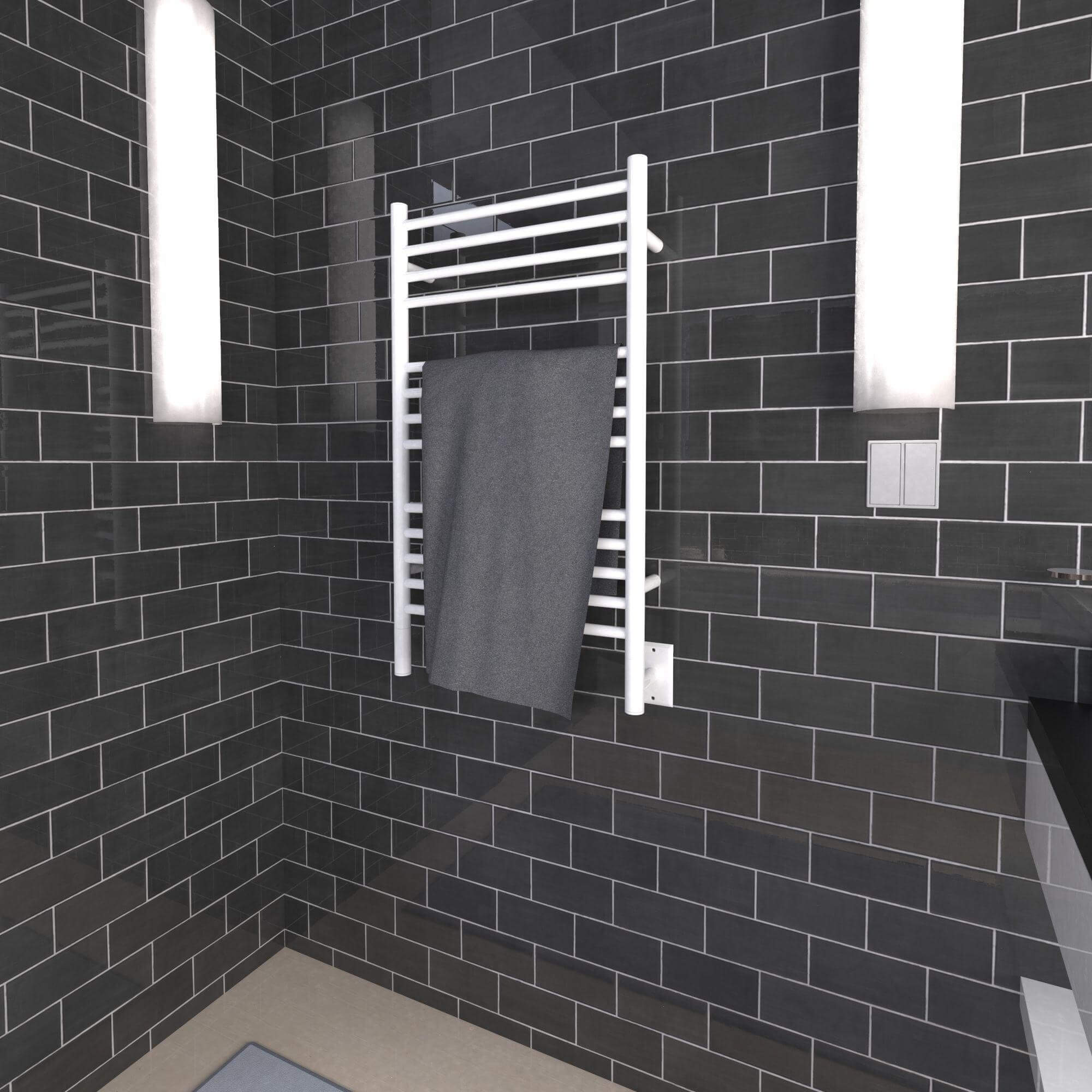 Amba Jeeves C Straight Hardwired Towel Warmer - 20.5