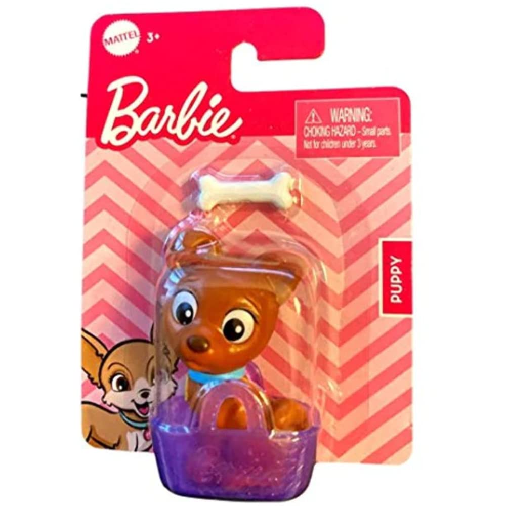 Barbie Doll with Puppy Pet and Tote Bag - Fashion Play Set for Girls | Pretend Play, Travel Companion, Birthday Gift for Kids Ages 3+