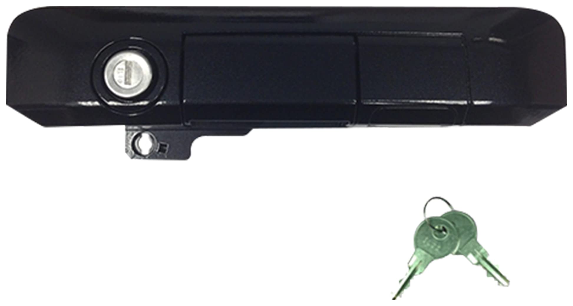 Pop & Lock PL5513 Manual Tailgate Lock for 2005-2015 Toyota Tacoma Trucks - Black Sand Pearl Finish, Anti-Theft Security Device for Pickup Truck Tailgates (Perfect for Camping, Work Sites & Outdoor Adventures)