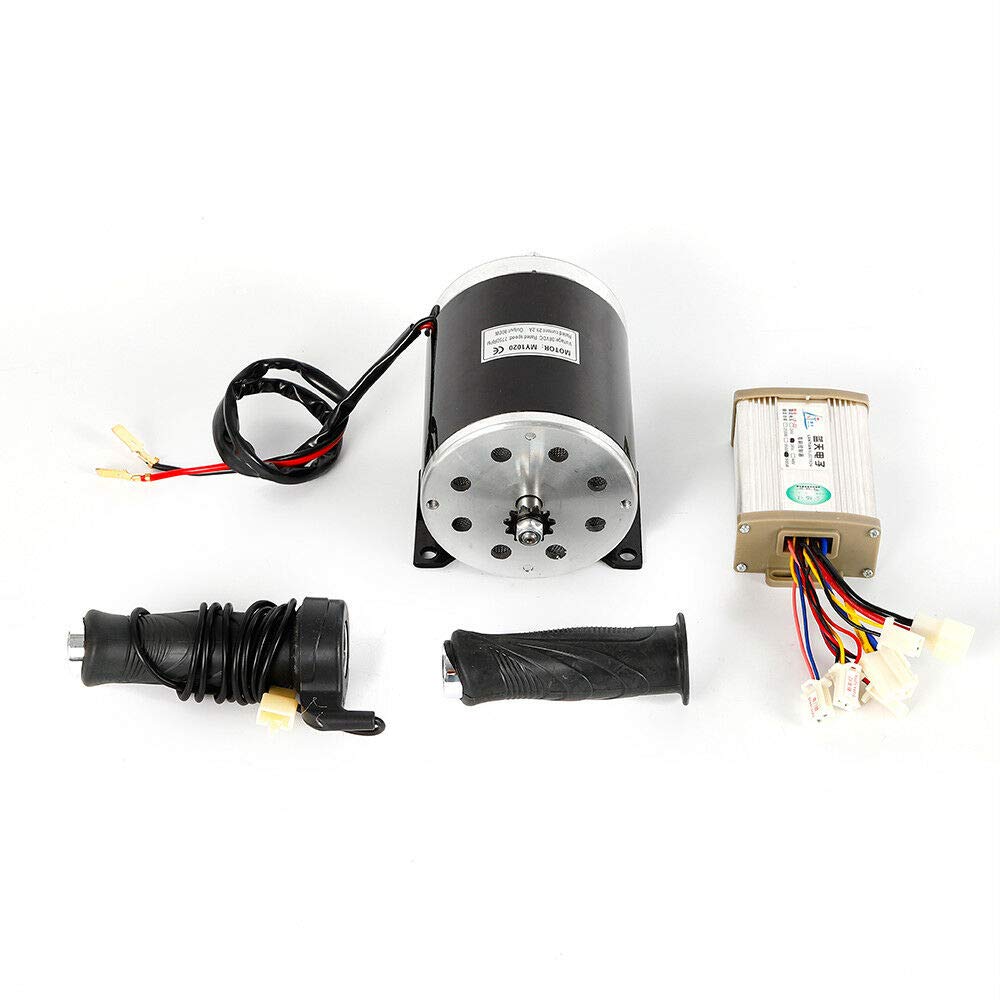 800W 36V Electric Bike Motor Kit with Speed Controller & Throttle - Compatible with E-Bikes, Scooters, Go-Karts & DIY Electric Vehicles - Perfect for Commuting, Off-Road Adventures & Custom Builds