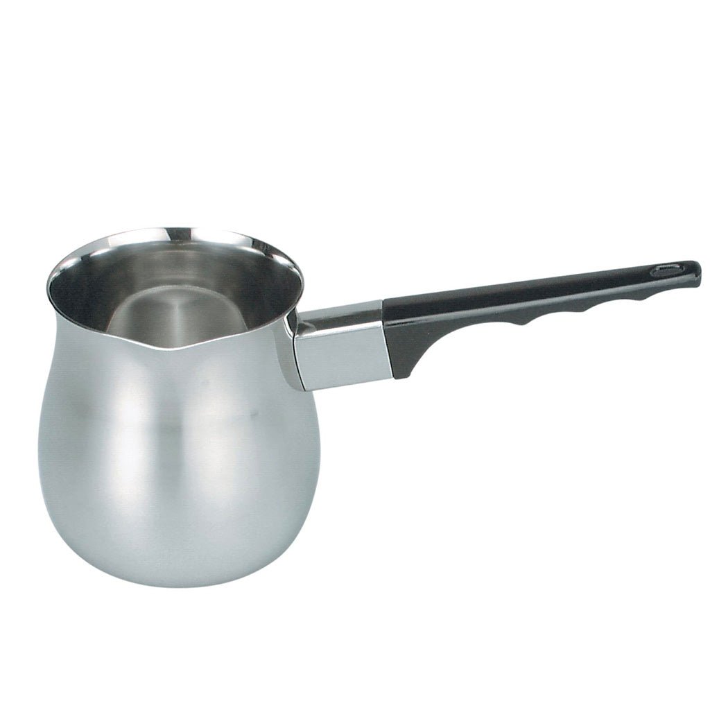 Premium 685ml Turkish Coffee Pot - 18/10 Stainless Steel Cezve/Ibrik for Authentic Brewing - Perfect for Home, Office & Traditional Coffee Ceremonies