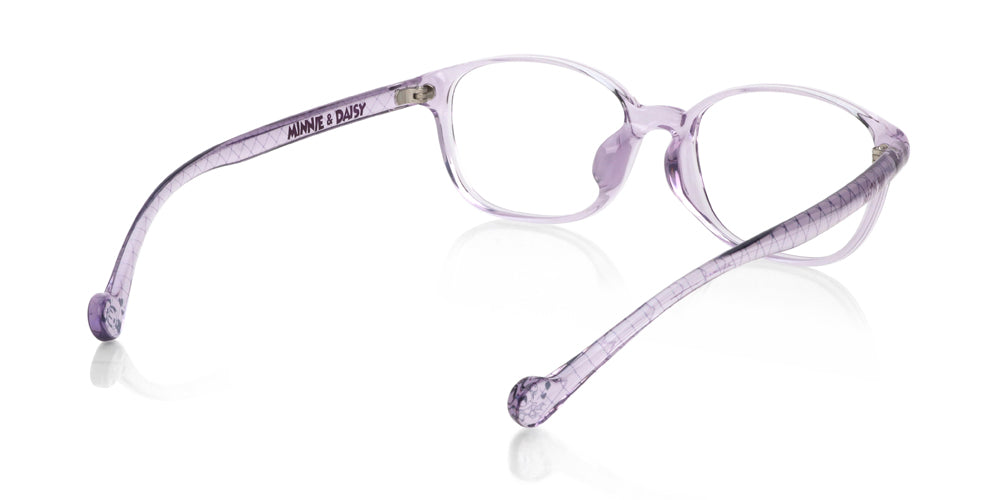 JINS x Disney Minnie & Daisy Kids Glasses Frame 021 - Cute Cartoon Eyewear for Girls, Lightweight & Durable, Perfect for School, Playtime & Disney Theme Parties