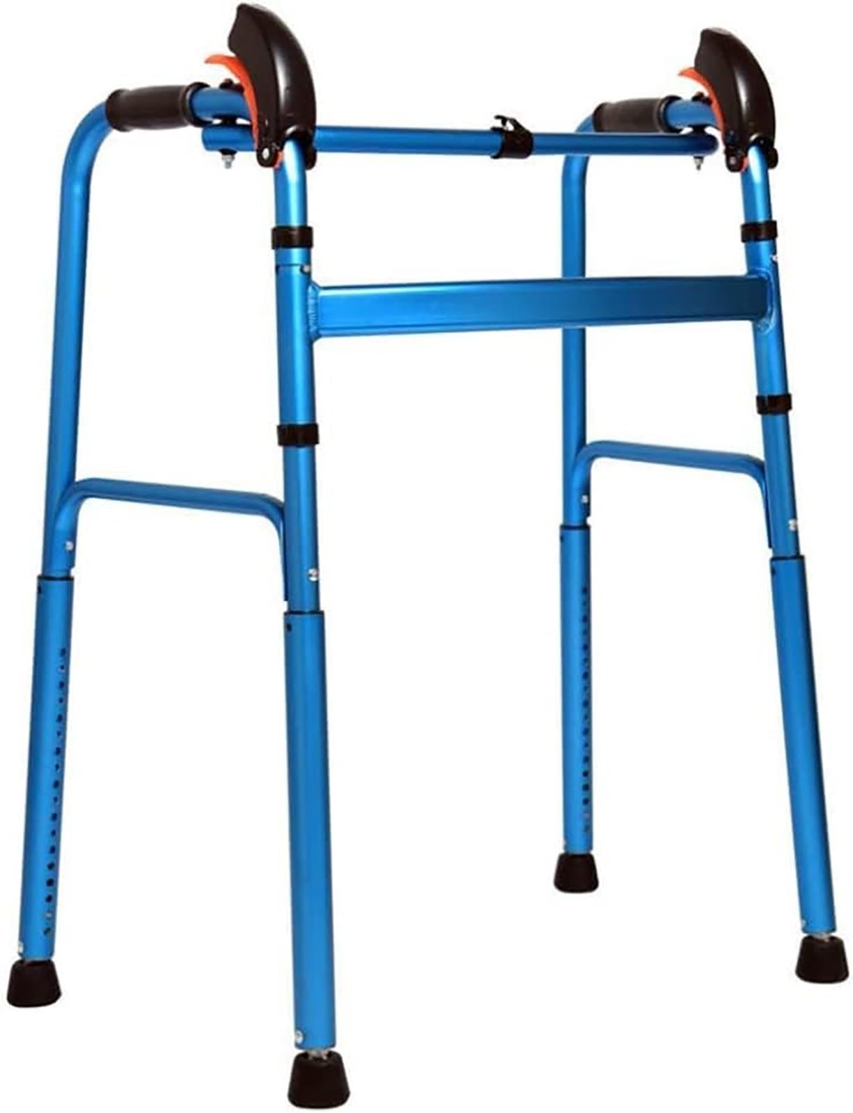 Foldable Aluminum Walking Frame for Adults & Seniors - Lightweight Mobility Aid for Stairs & Daily Use - Medical Support for Disabled & Elderly - Perfect for Home, Hospital & Outdoor Activities