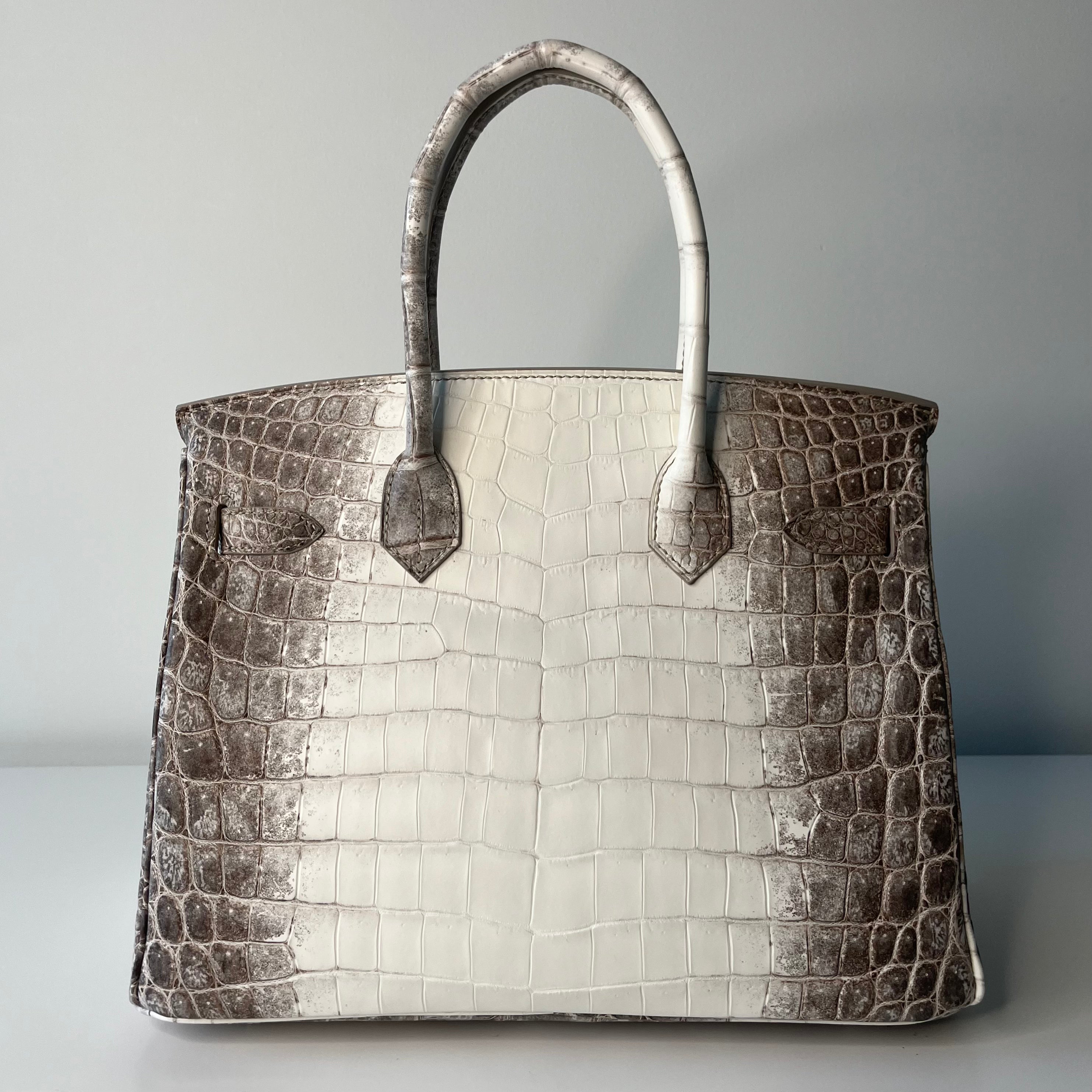 Luxury Hermès Birkin 30 Himalaya Matte Palladium Hardware Handbag - Perfect for High-End Fashion, Special Occasions & Collector's Items