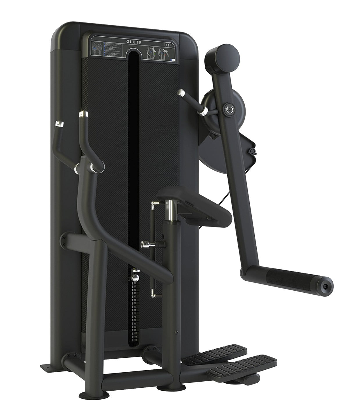 Club Line Glute Weight Stack Tower - Professional Home Gym Equipment for Glute & Leg Workouts - Perfect for Strength Training & Toning