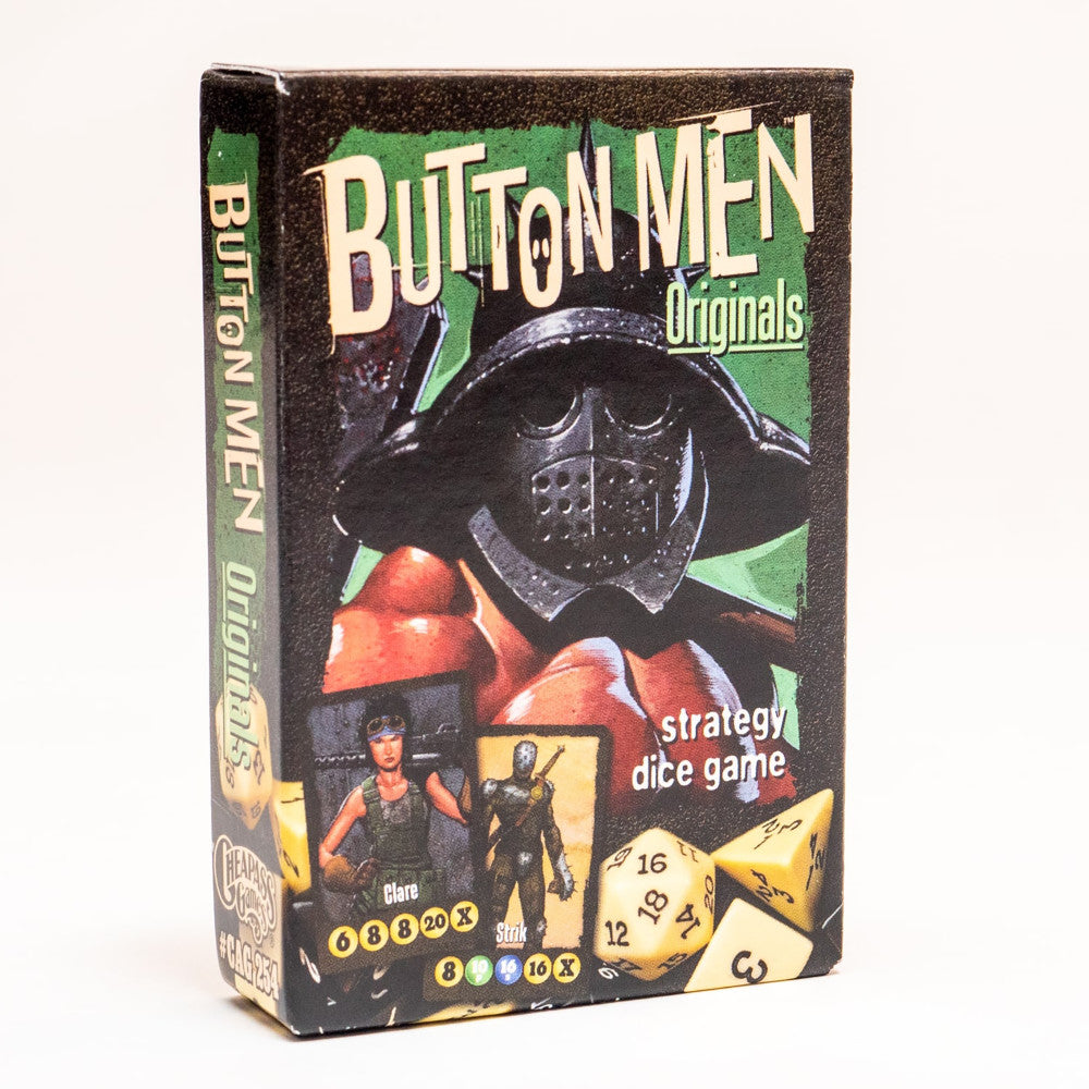 Button Men: Originals Expansion Strategy Dice Card Game - Fun Family Board Game for Game Nights & Parties
