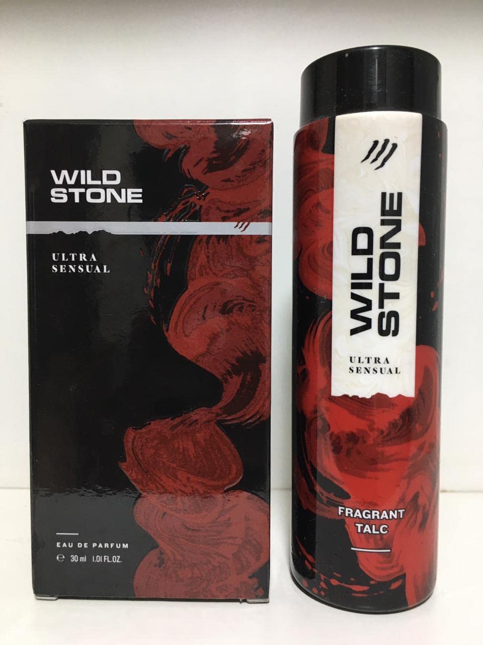 Ultra Sensual Talcum Powder 50g & 30ml Perfume Set for Men - 2-Pack Luxury Body Care Gift for Daily Use, Gym & Special Occasions