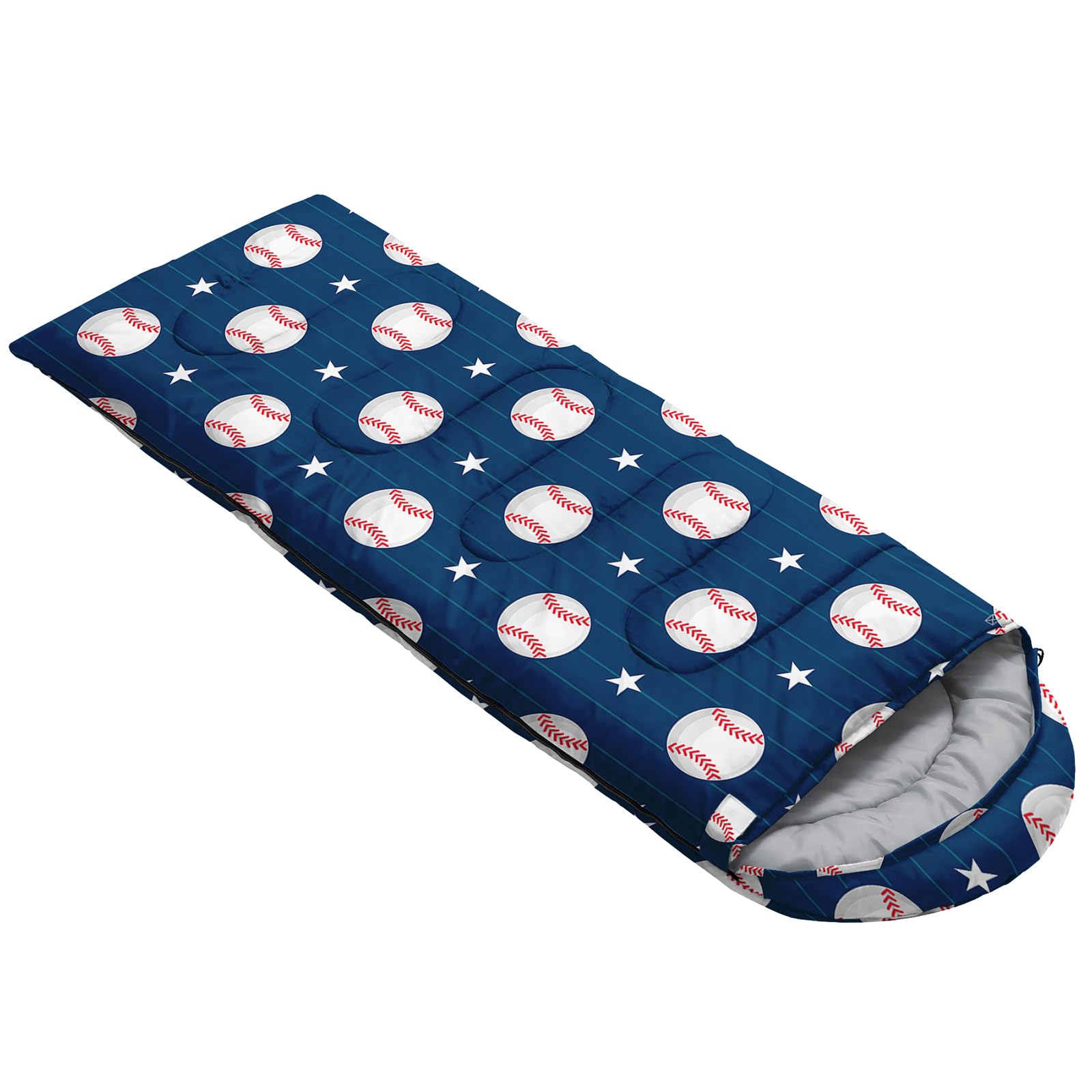 QOOMO 3 Season Lightweight Waterproof Sleeping Bag for Adults & Kids - Warm & Cool Weather Camping Gear for Travel, Hiking, and Outdoor Adventures
