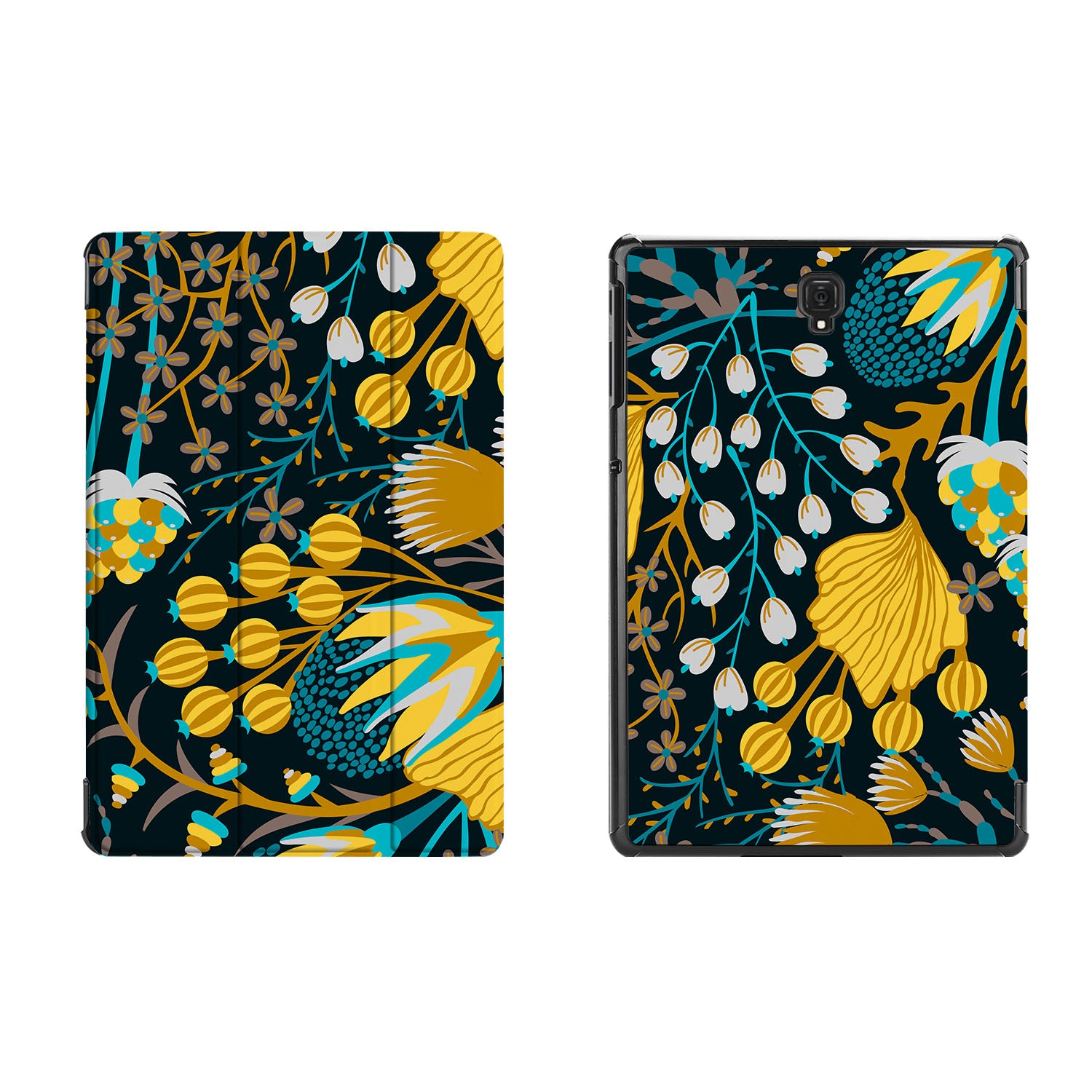 Samsung Tablet Case with Autumn Leaves Design - Slim Protective Cover for Samsung Galaxy Tab A/S6/S7/S8 - Perfect for Work, School & Travel