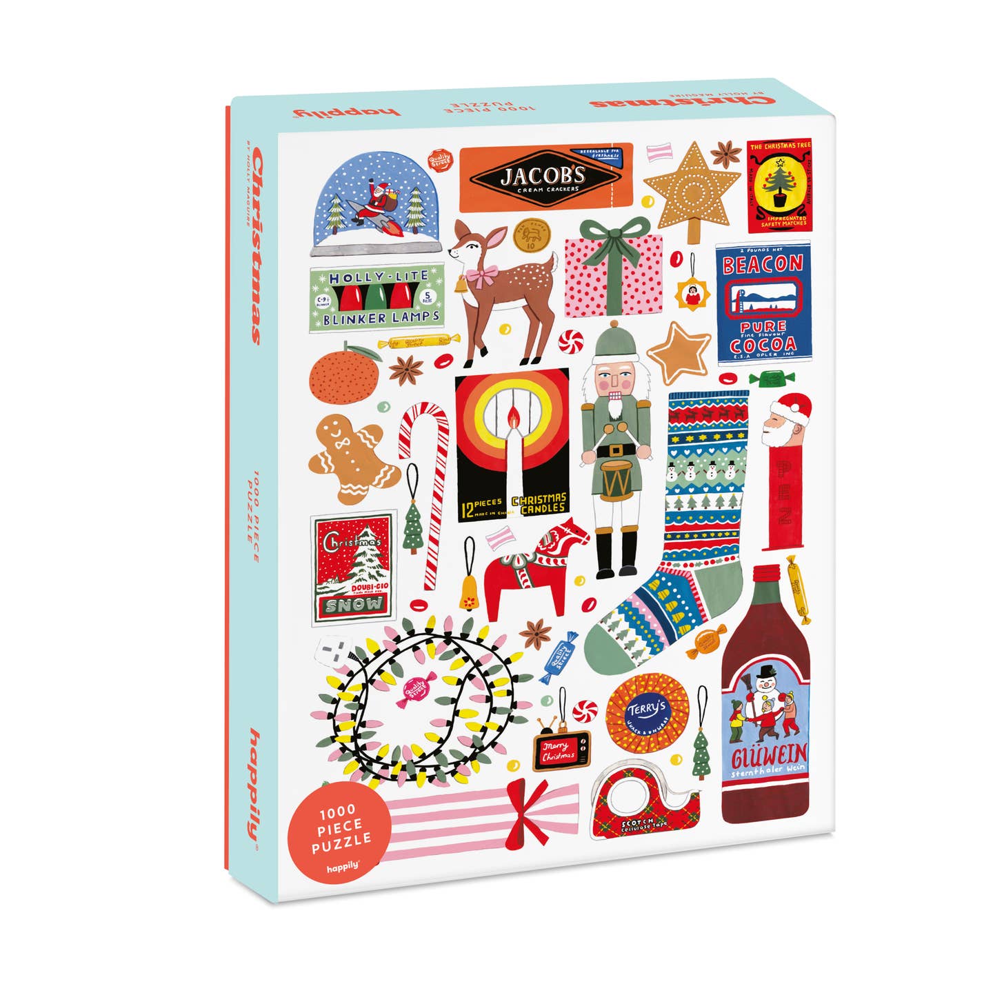 1000 Piece Christmas Jigsaw Puzzle for Adults - Festive Holiday Activity & Family Game Night - Perfect for Winter Evenings, Gift Giving & Relaxation
