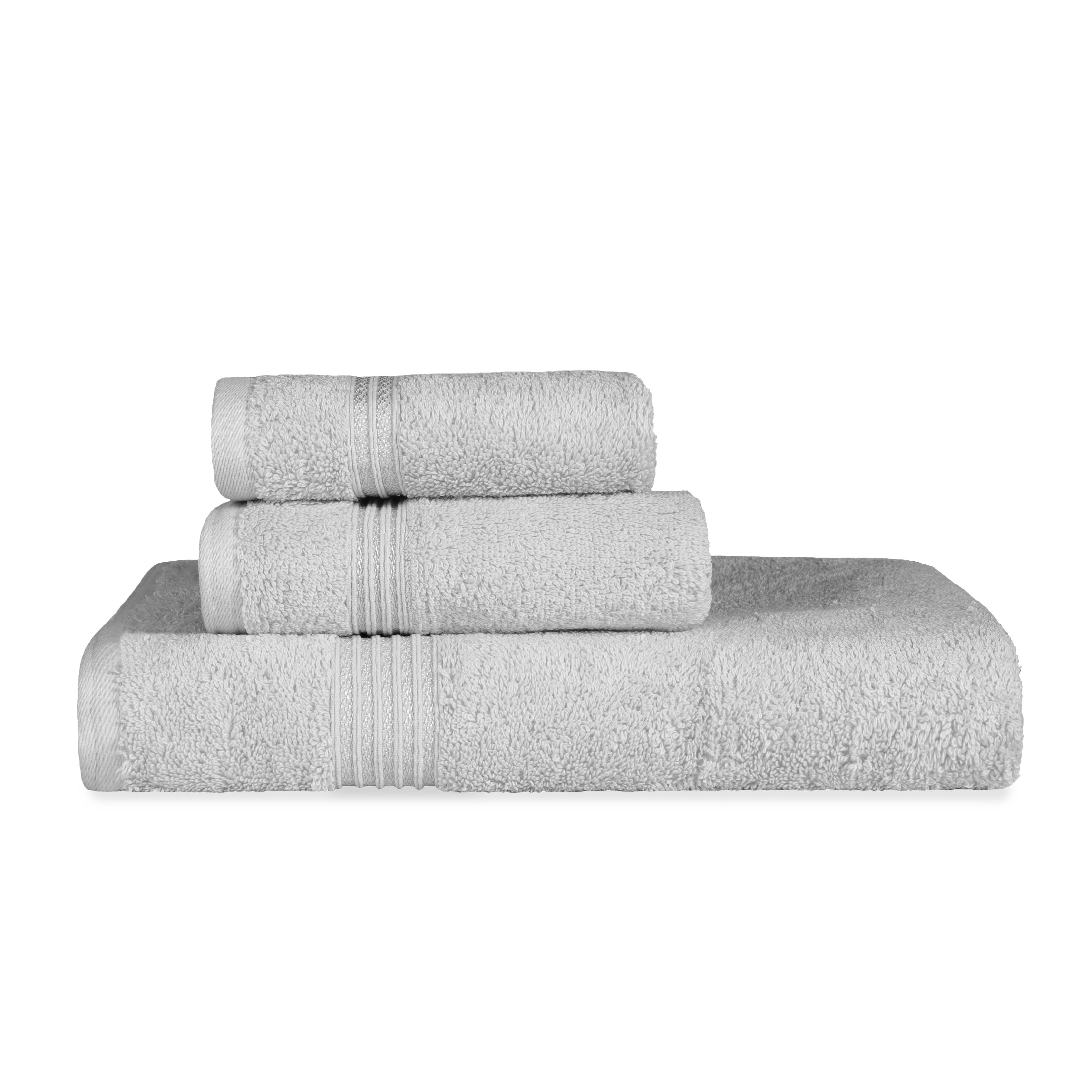 Premium Egyptian Cotton 3-Piece Towel Set - Ultra Soft, Highly Absorbent Bath Towels for Spa, Bathroom & Luxury Home Use