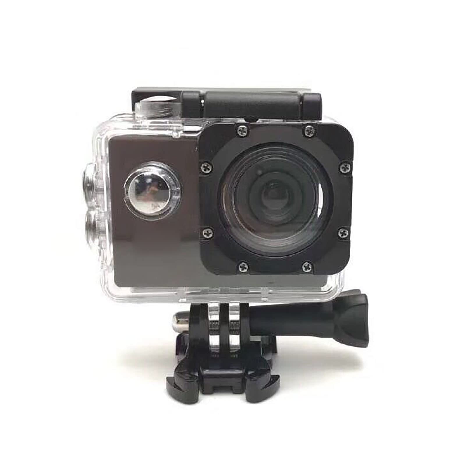 12MP HD Waterproof Action Camera - Underwater Diving, Biking & Outdoor Sports Video Camera with Mounting Accessories Kit (Black) | Perfect for Snorkeling, Surfing, Cycling & Adventure Travel
