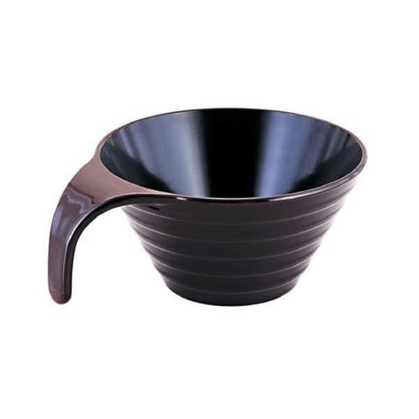 Premium Fukui Craft Bi-Color Miso Soup Bowl with Handle - 250ml Ceramic Japanese Tea Cup for Authentic Miso Soup & Matcha - Perfect for Home Dining, Japanese Restaurants & Gift Giving