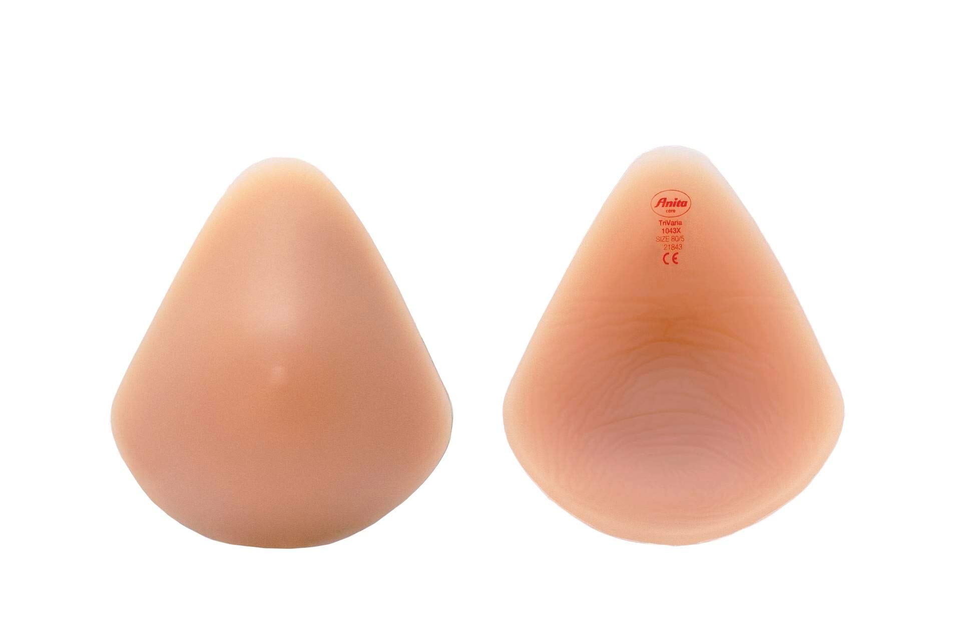 Anita Care TriVaria 1043X Full Silicone Breast Form - Natural Looking Prosthesis for Mastectomy & Lumpectomy | Comfortable Wear for Daily Use, Swimming & Active Lifestyle