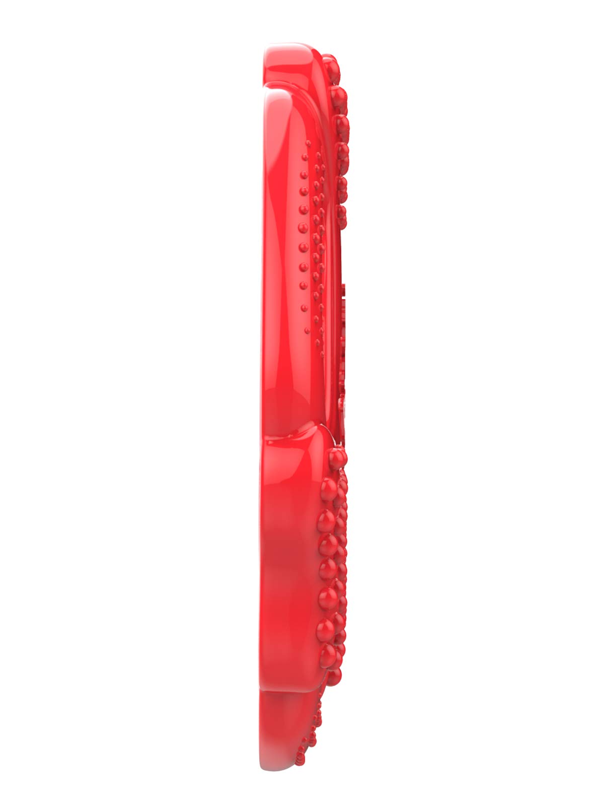 GiGwi Flying Tug Dog Toy - Durable Interactive Frisbee & Rubber Chew Toy for Medium & Large Dogs - Perfect for Fetch, Tug-of-War & Outdoor Play (Red)