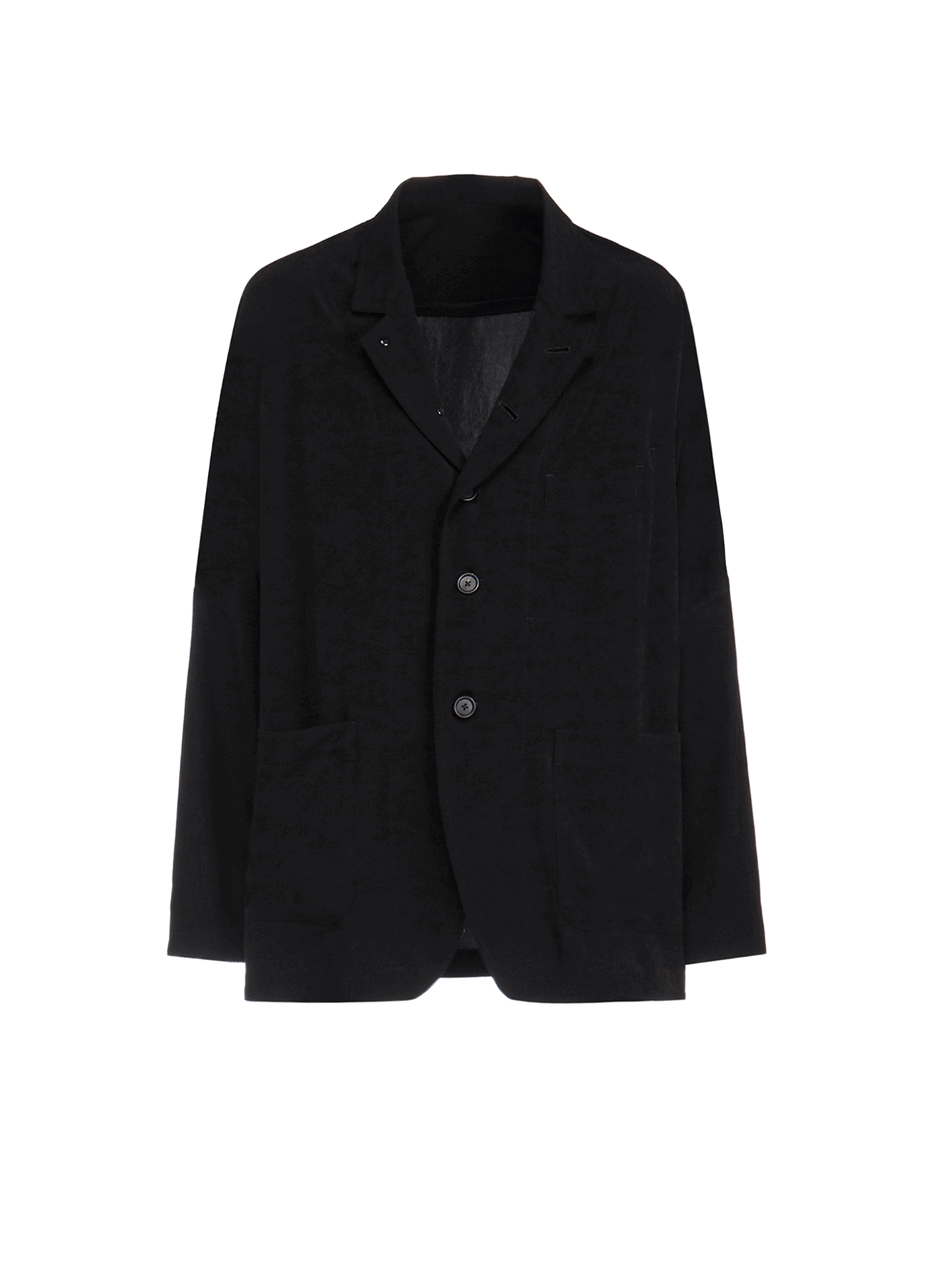 Elegant Crepe de Chine Raglan Sleeve Jacket for Women - Lightweight & Stylish Blazer for Office, Dinner & Special Occasions