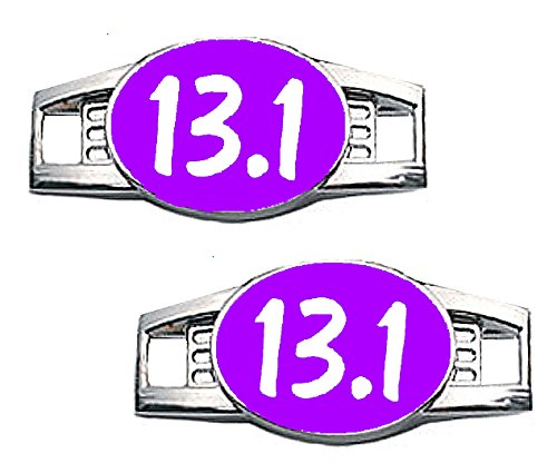 13.1 Half Marathon Running Paracord Shoe Charms - 7 Color Options for Runners - Perfect for Race Day Motivation & Fitness Tracking