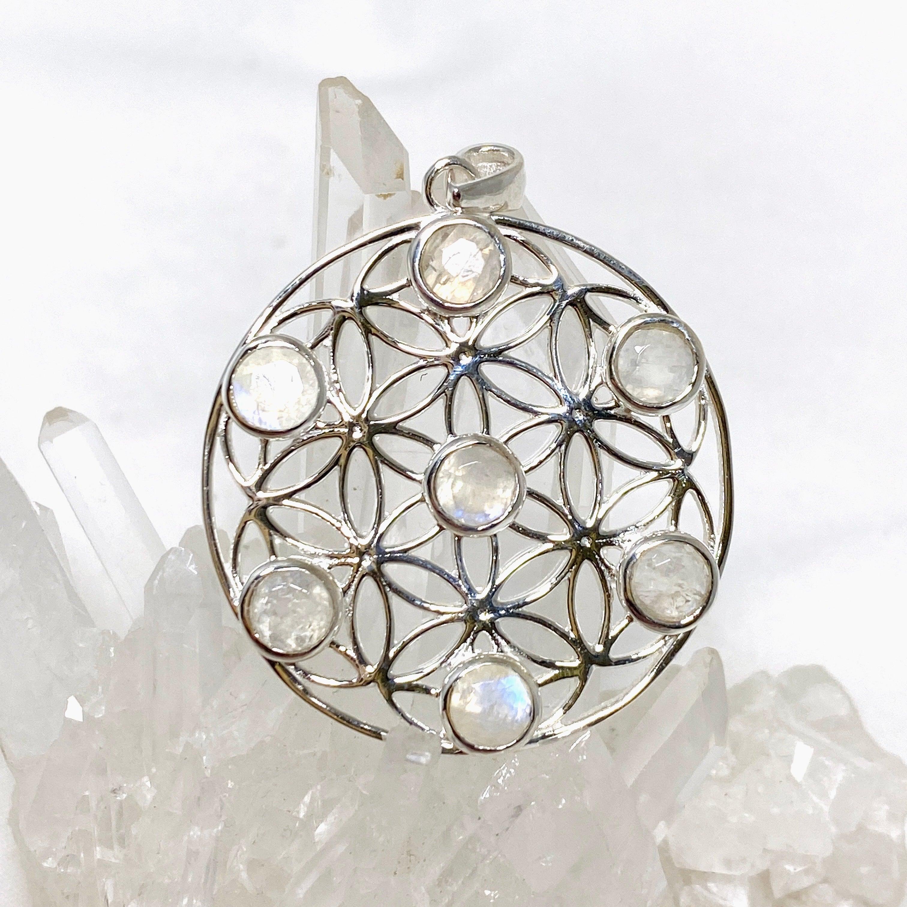 Mandala Pendant Necklace G2178 - Spiritual Jewelry for Meditation, Yoga & Boho Fashion | Perfect Gift for Women