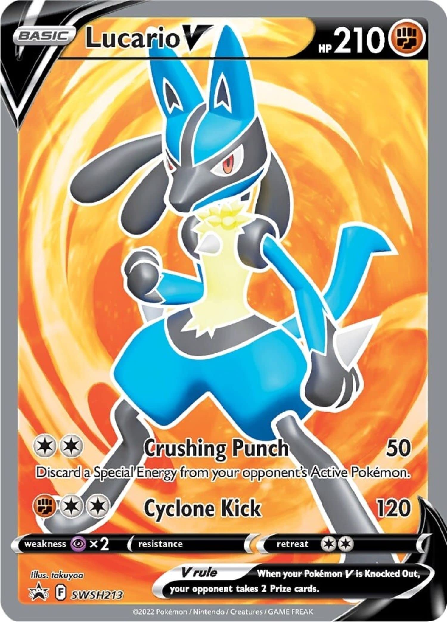 Pokemon TCG: Lucario VSTAR Premium Collection - Rare Trading Card Game Set for Collectors & Battles | Perfect for Tournaments, Gifts & Pokemon Fans