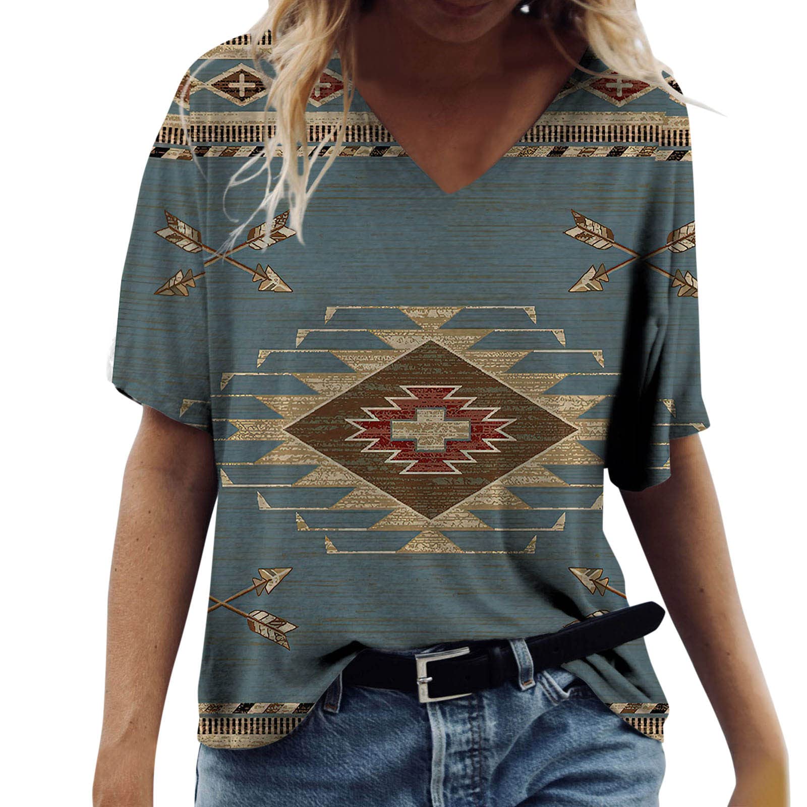 Stylish Women's Loose Fit Short Sleeve T-Shirts & Sleeveless Casual Tops - Plus Size Summer Blouses for Work, Weekend & Vacation Outfits | Breathable Comfort for Hot Weather