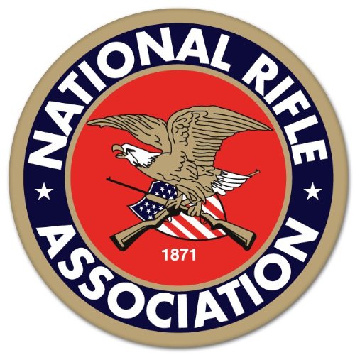 NRA Guns Rifles Pistol Large Window Wall Sticker 12