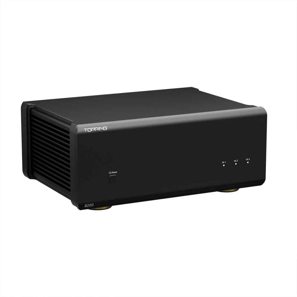 TOPPING B200 Mono Pure Power Amplifier - High-Fidelity Audio Amplifier for Home Theater & Stereo Systems | Perfect for Audiophiles & Music Enthusiasts