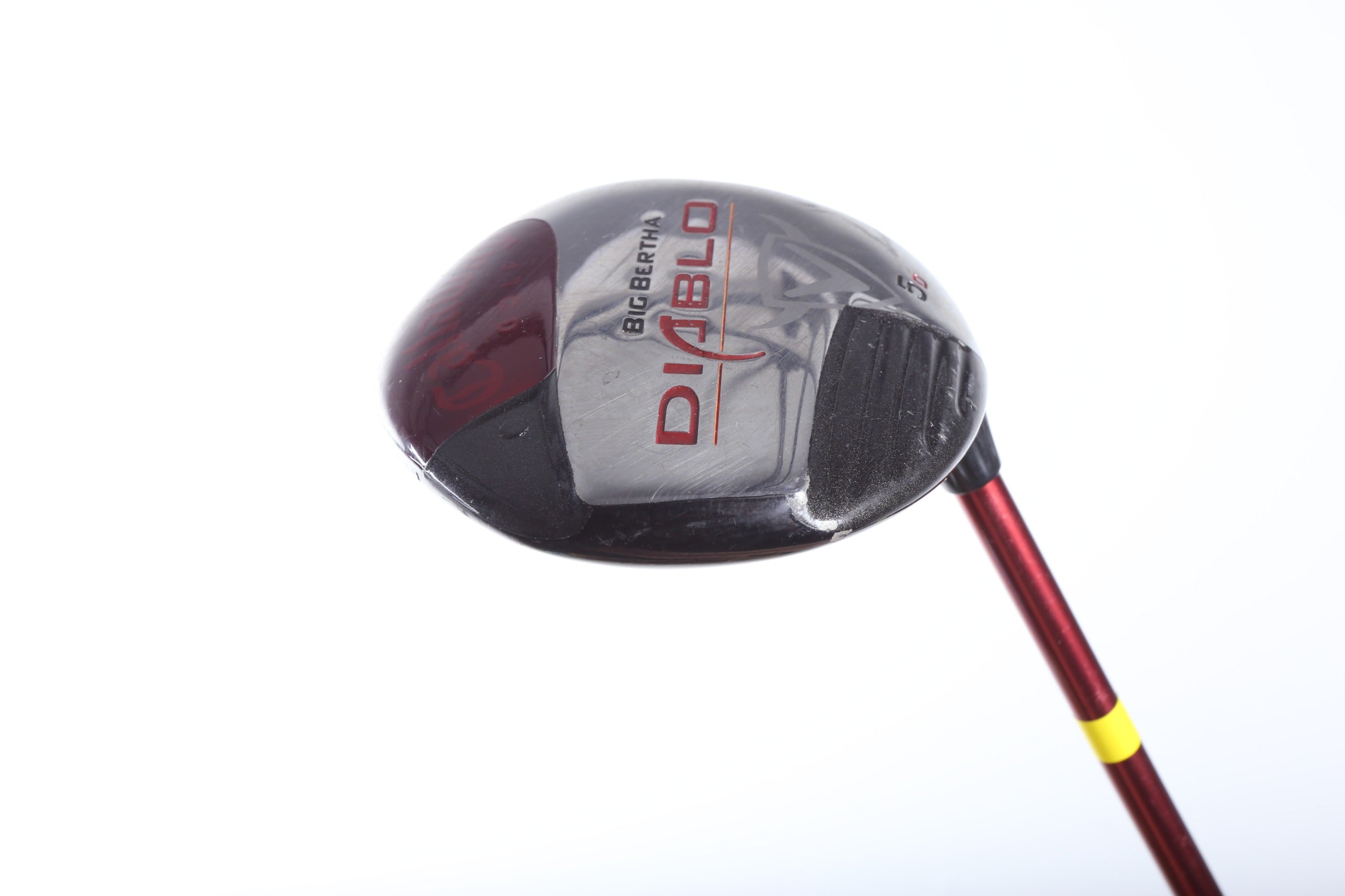 Used Callaway Big Bertha Diablo 5 Wood Golf Club - Right Handed 18° Stiff Flex - Perfect for Long Fairway Shots & High Handicap Players
