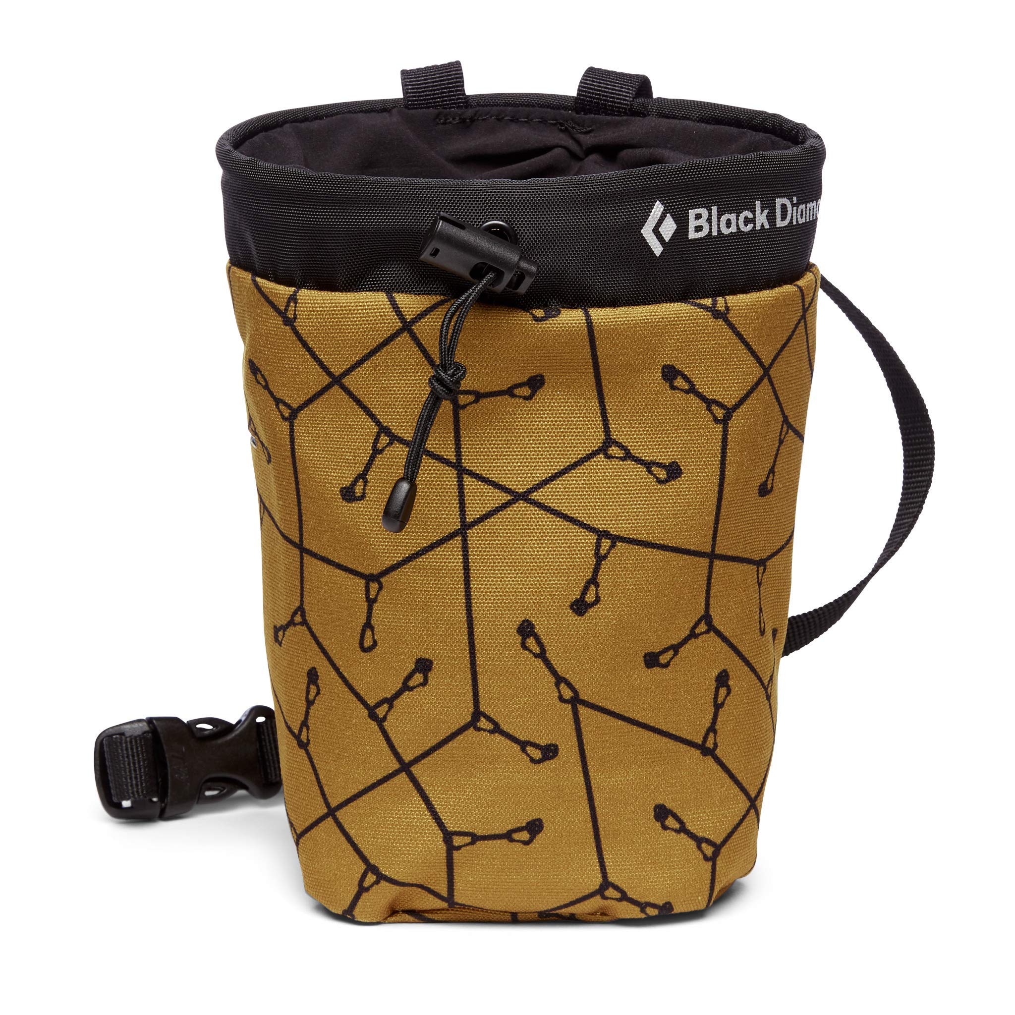 Black Diamond Equipment Gym Chalk Bag - Sport Print Medium/Large - Rock Climbing, Weightlifting & Gymnastics Chalk Holder for Better Grip
