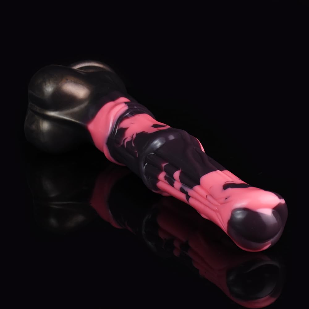 BeHorny Silicone Animal Dildo - Horse & Dragon Fantasy Sex Toy with Suction Cup - Perfect for Solo Play, Couples Fun & BDSM Adventures