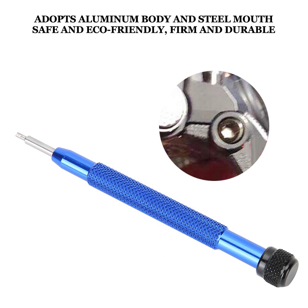 Hex Socket Screwdriver Set for Watch Repair - Professional Watchband Screwdriver Tool Kit for Watchmakers & Jewelry Crafts - Perfect for Watch Maintenance, Bracelet Adjustments & Precision Crafting