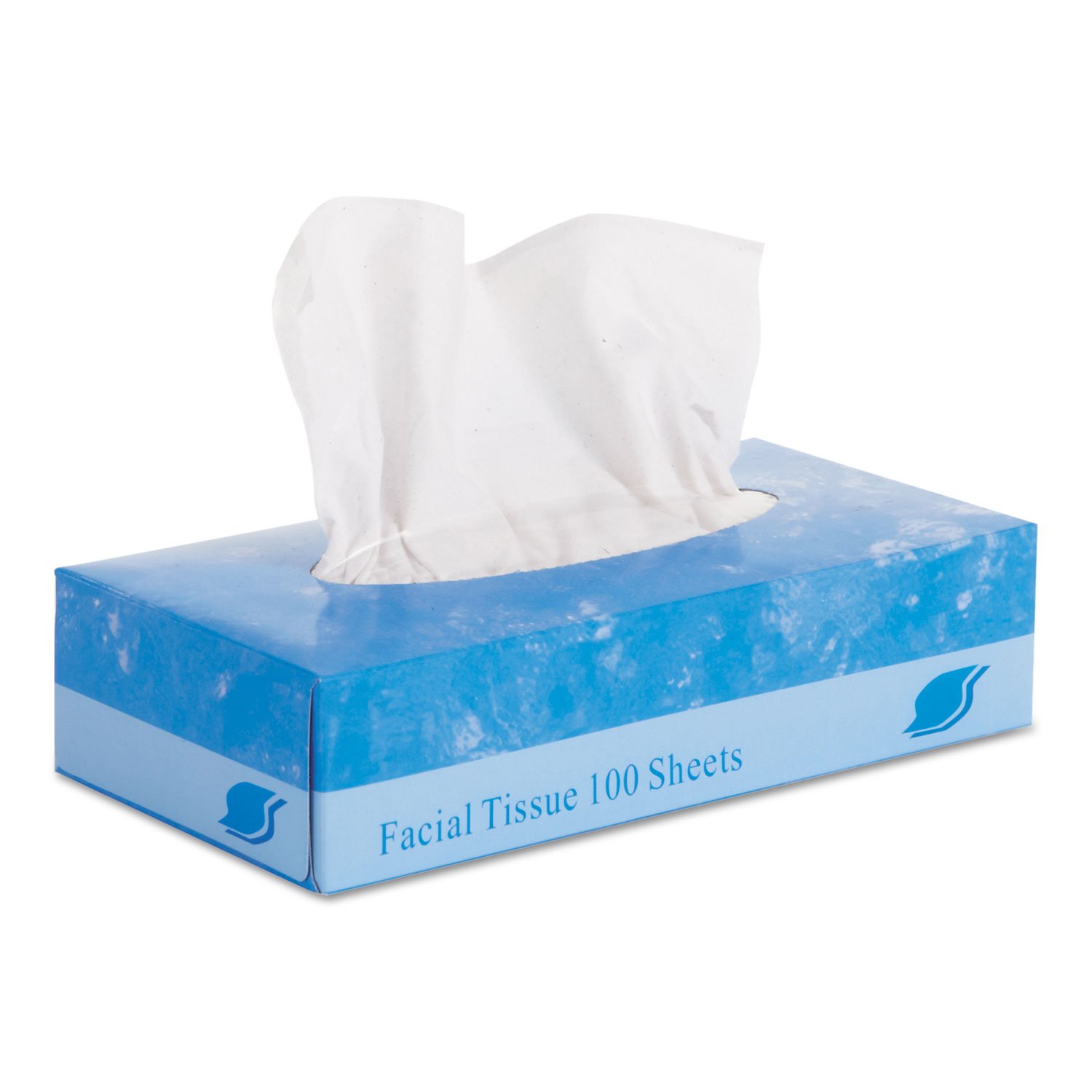 Premium GEN Facial Tissues, 2-Ply Soft White Tissues, Flat Box Design (100 Sheets/Box, 30 Boxes/Carton) - Ideal for Home, Office & Travel Use