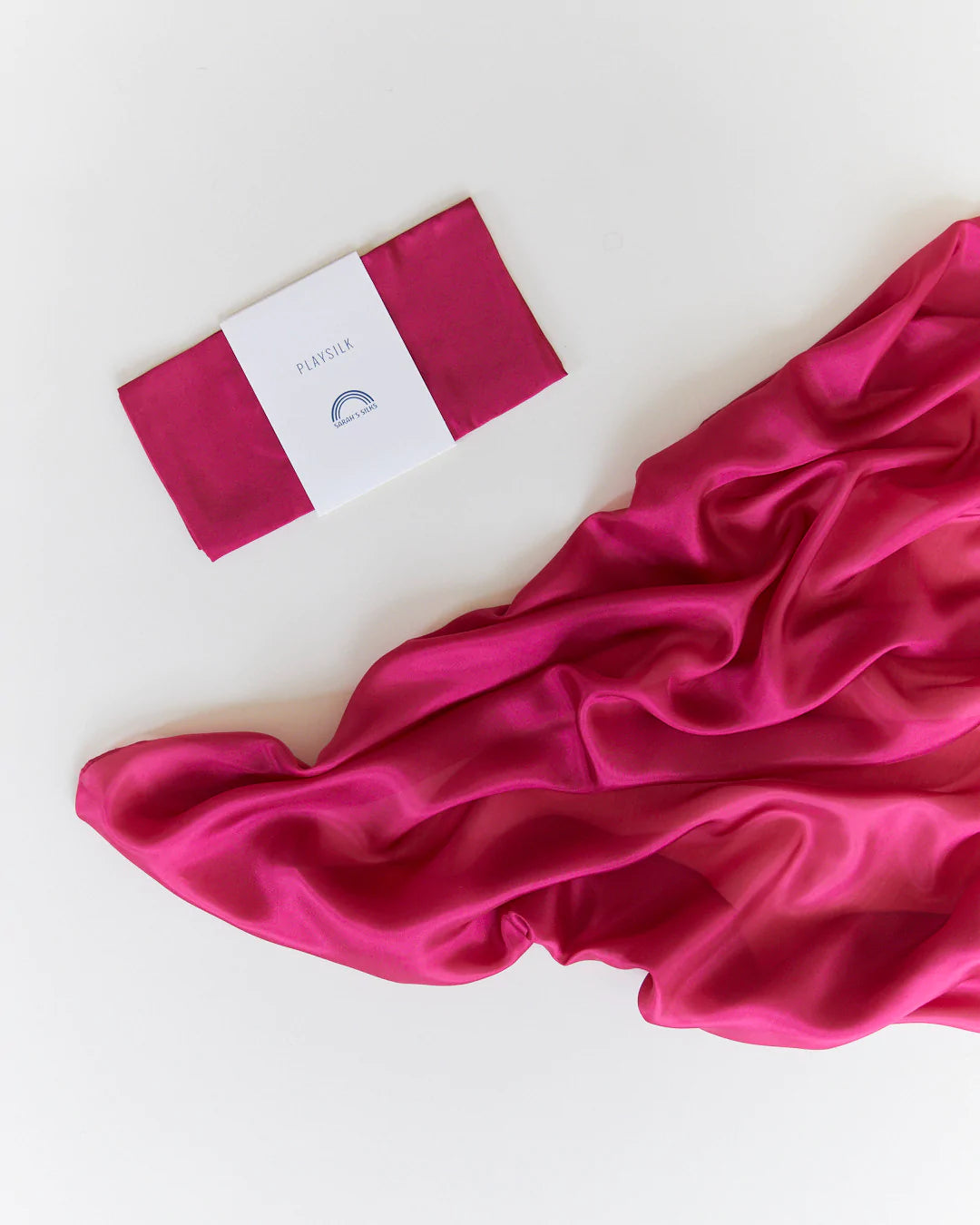 Rainbow Silk Play Scarves for Kids - 100% Natural Dye, Sensory & Imaginative Play - Perfect for Dress-Up, Dancing, and Storytelling