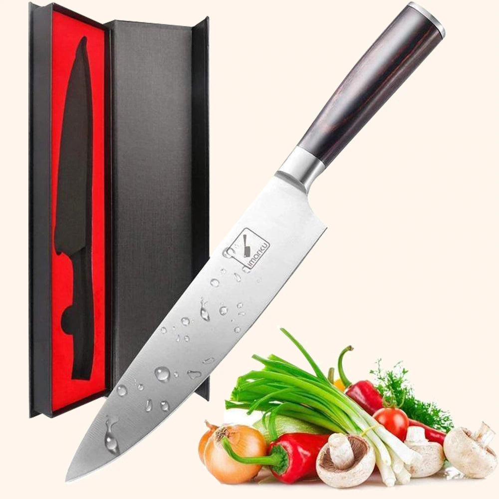 Premium 4-Piece Butcher Knife Set - Professional Meat Cleaver, Boning, Slicing & Utility Knives for Home Chefs & Butchers | Perfect for Meat Processing, BBQ Prep & Kitchen Tasks