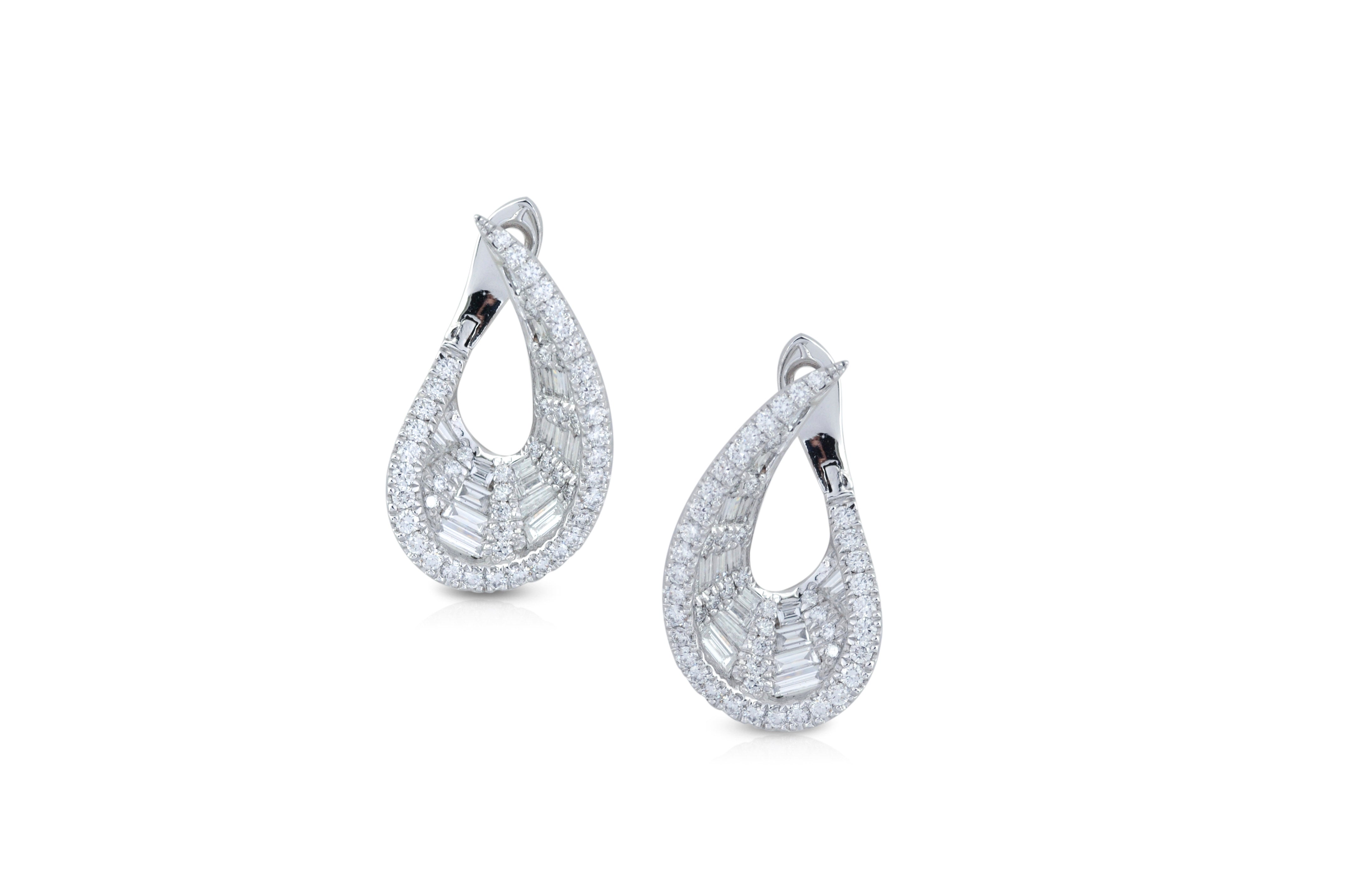 Talay Front Back Droplet Earrings – Elegant Dangle Earrings for Women, Perfect for Parties, Weddings & Everyday Wear