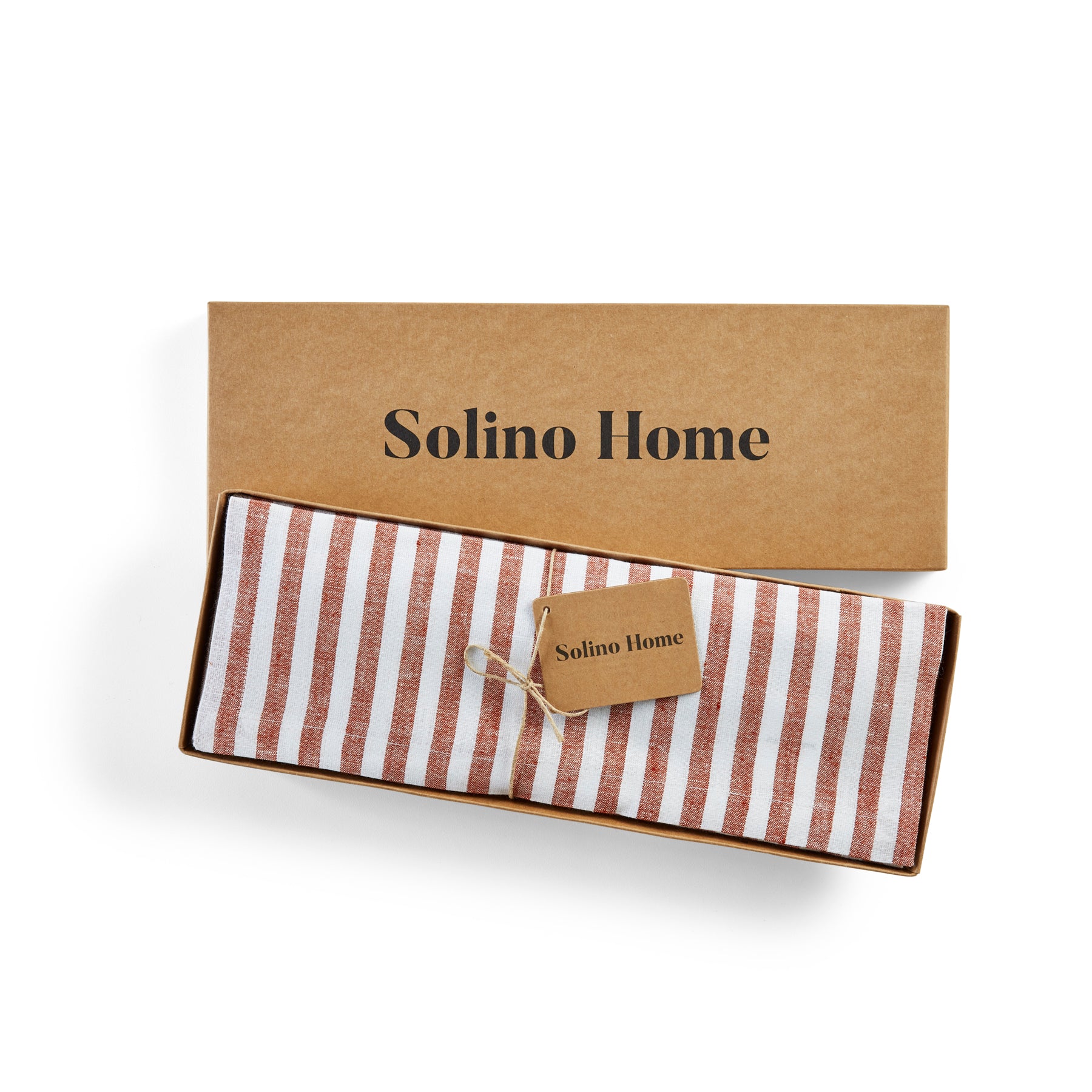 Amalfi Stripe Cotton Placemats Set of 6 - Waterproof & Washable Table Mats for Dining, Kitchen, and Party Decor - Elegant Italian-Inspired Table Setting Accessories